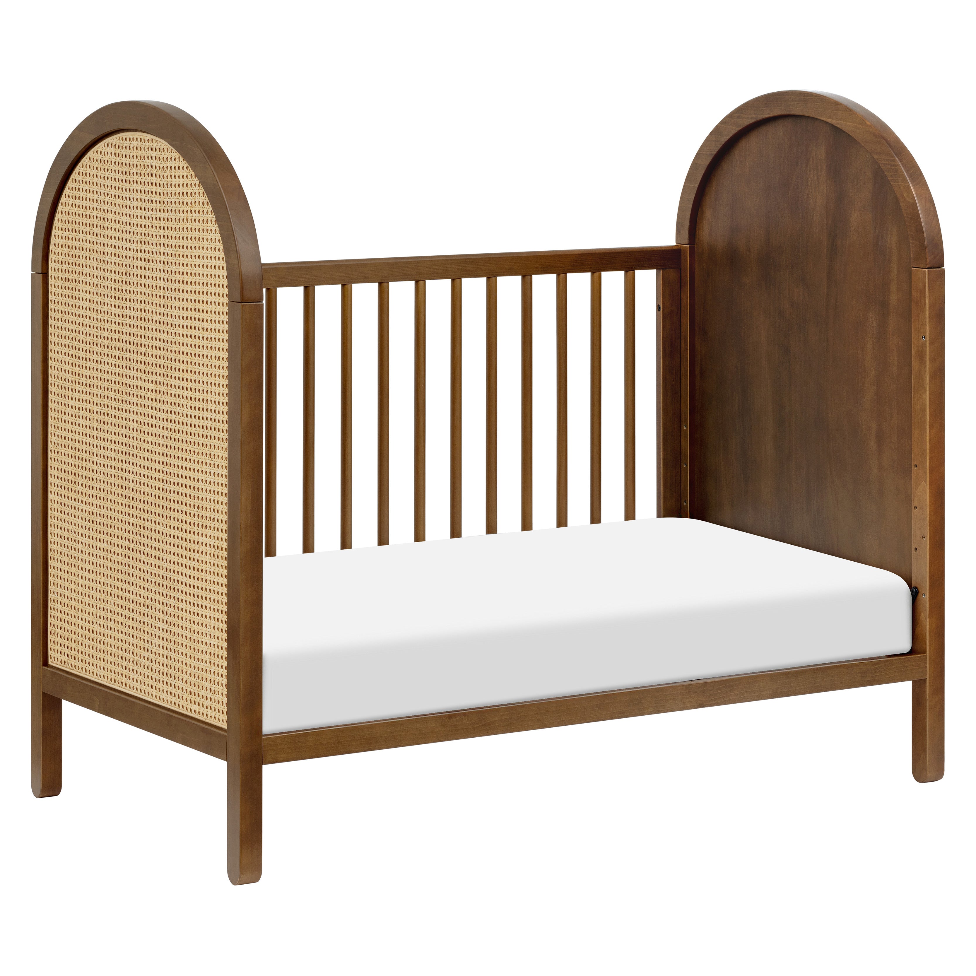 Babyletto Bondi Cane 3-in-1 Convertible Crib with Toddler Bed Conversion Kit | Lullabye Shop