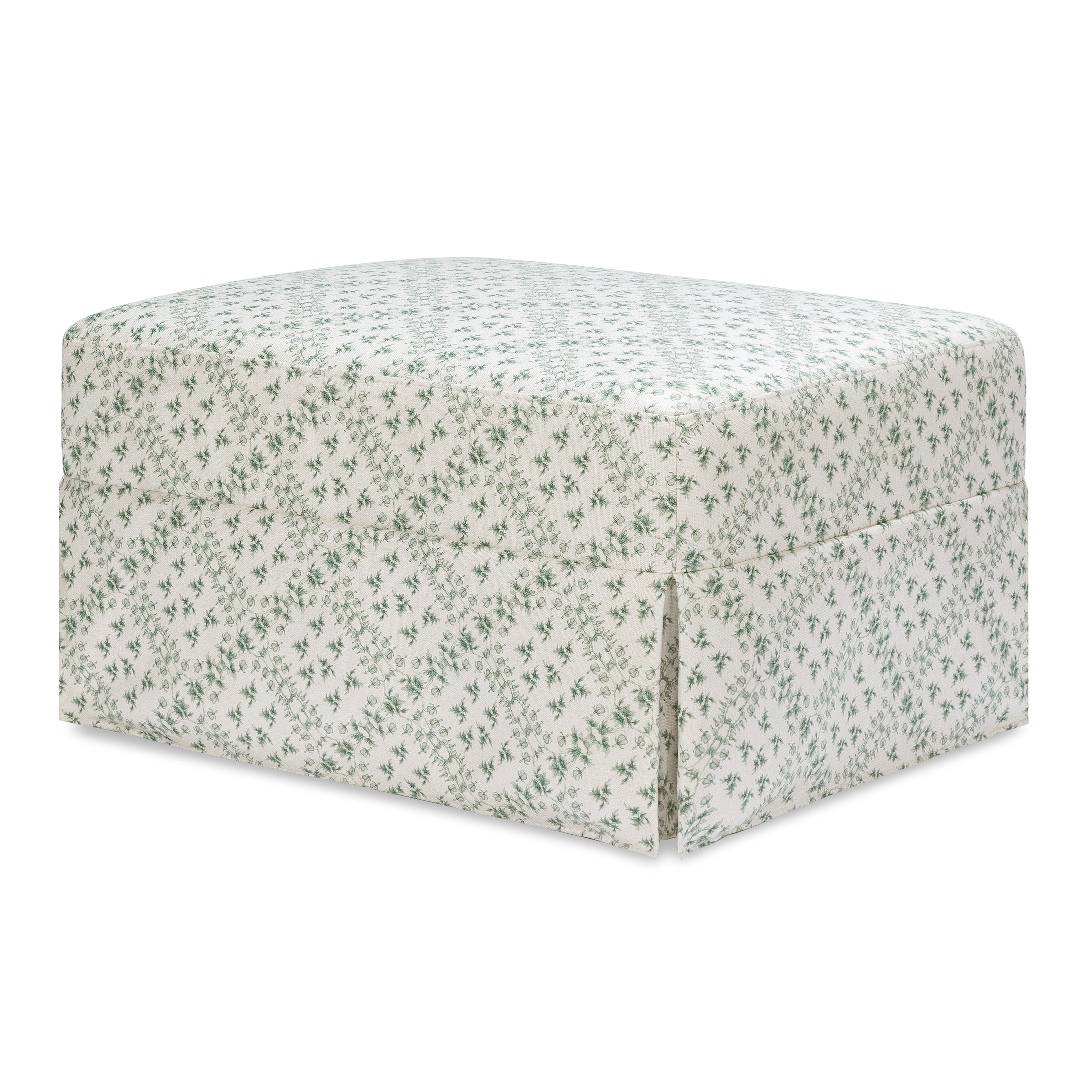 Sarah Flint x Namesake Crawford Gliding Ottoman in Eco-Performance Fabric | Water Repellent & Stain Resistant | Lullabye Shop