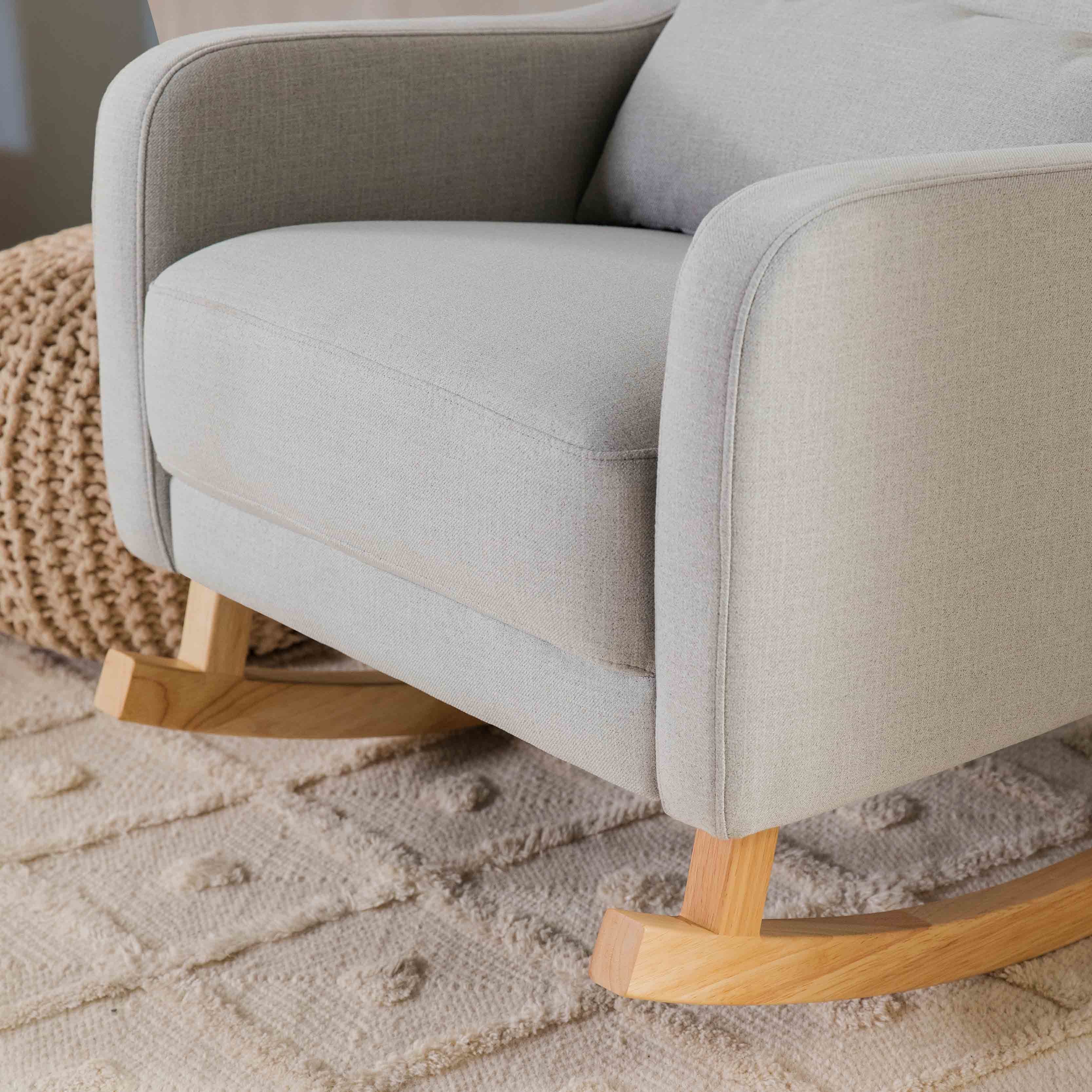 Babyletto Kai Rocker in Eco-Performance Fabric | Water Repellent & Stain Resistant | Lullabye Shop