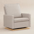 Babyletto Cali Pillowback Chair and a Half Glider in Eco-Performance Fabric | Water Repellent & Stain Resistant | Lullabye Shop