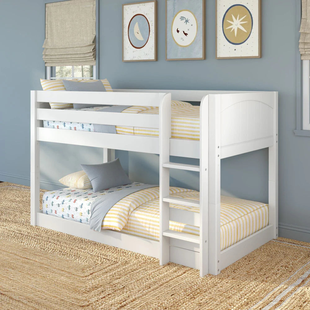 Maxtrix Twin Floor Bunk Straight Ladder on Front
