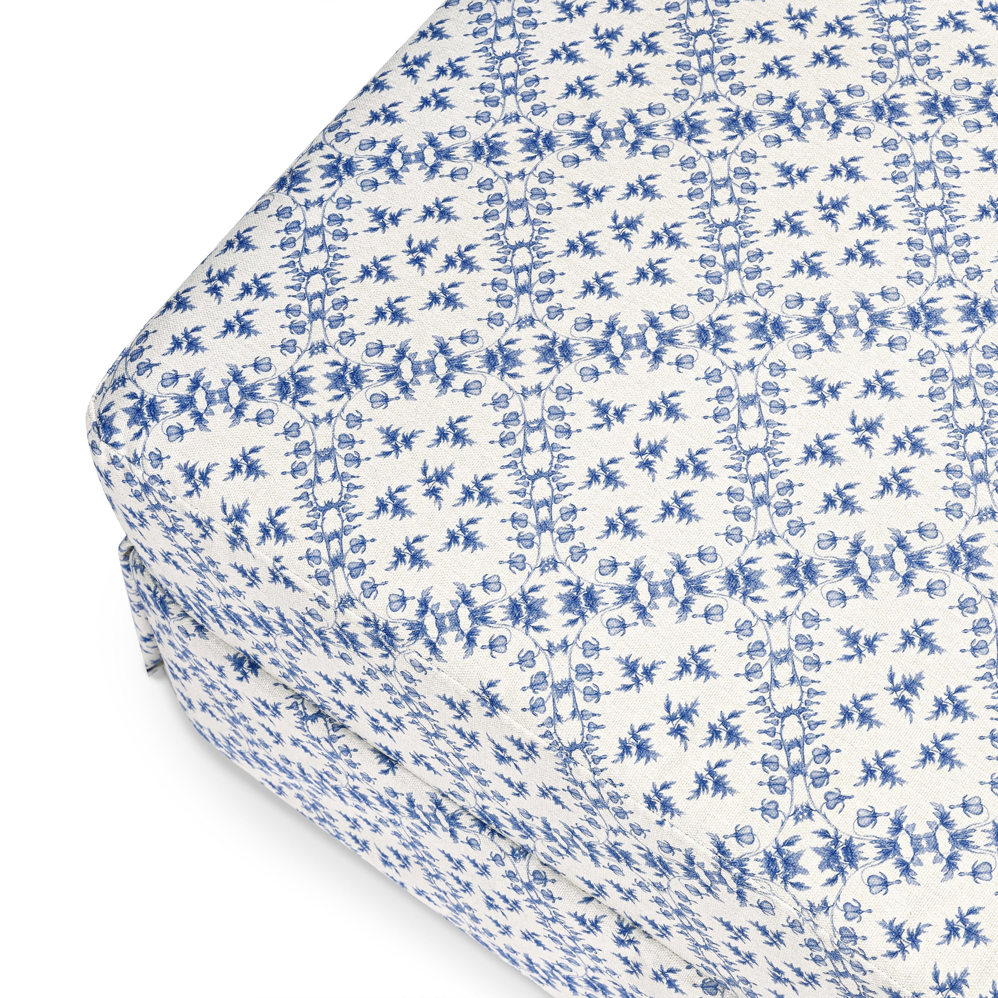 Sarah Flint x Namesake Crawford Gliding Ottoman in Eco-Performance Fabric | Water Repellent & Stain Resistant | Lullabye Shop