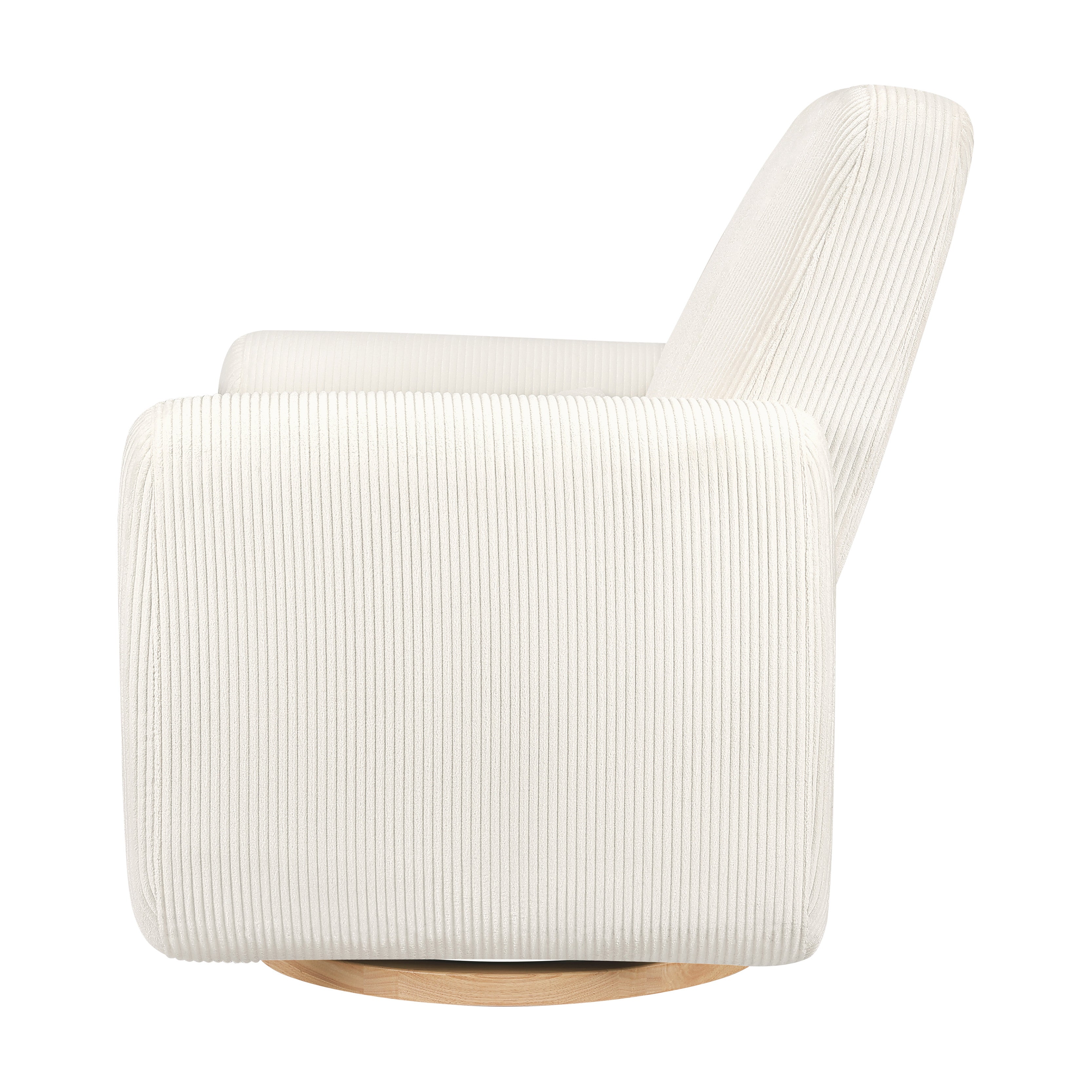 Babyletto Tuba Extra Wide Swivel Glider in Corduroy | Lullabye Shop