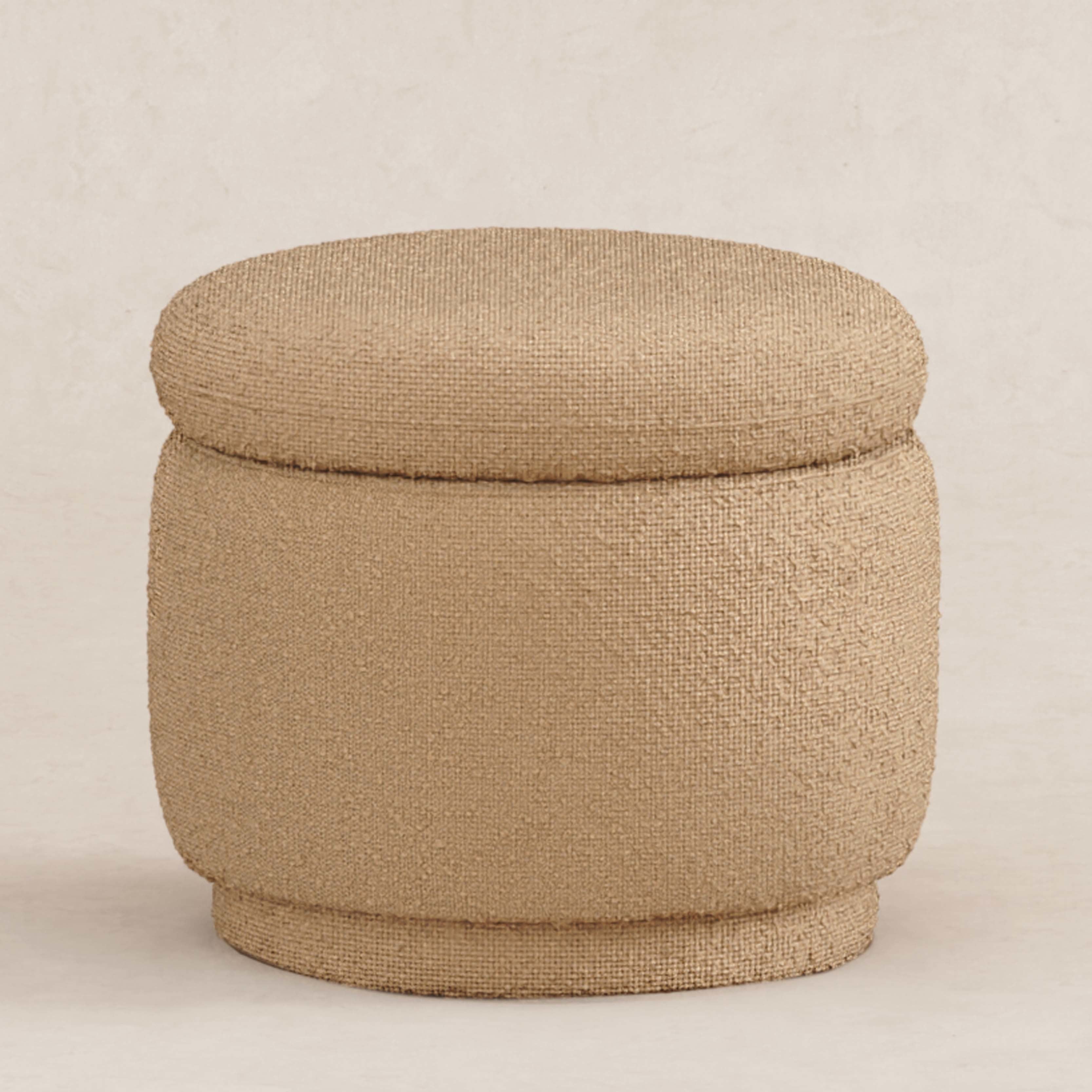 Babyletto Enoki Storage Ottoman in Boucle | Lullabye Shop