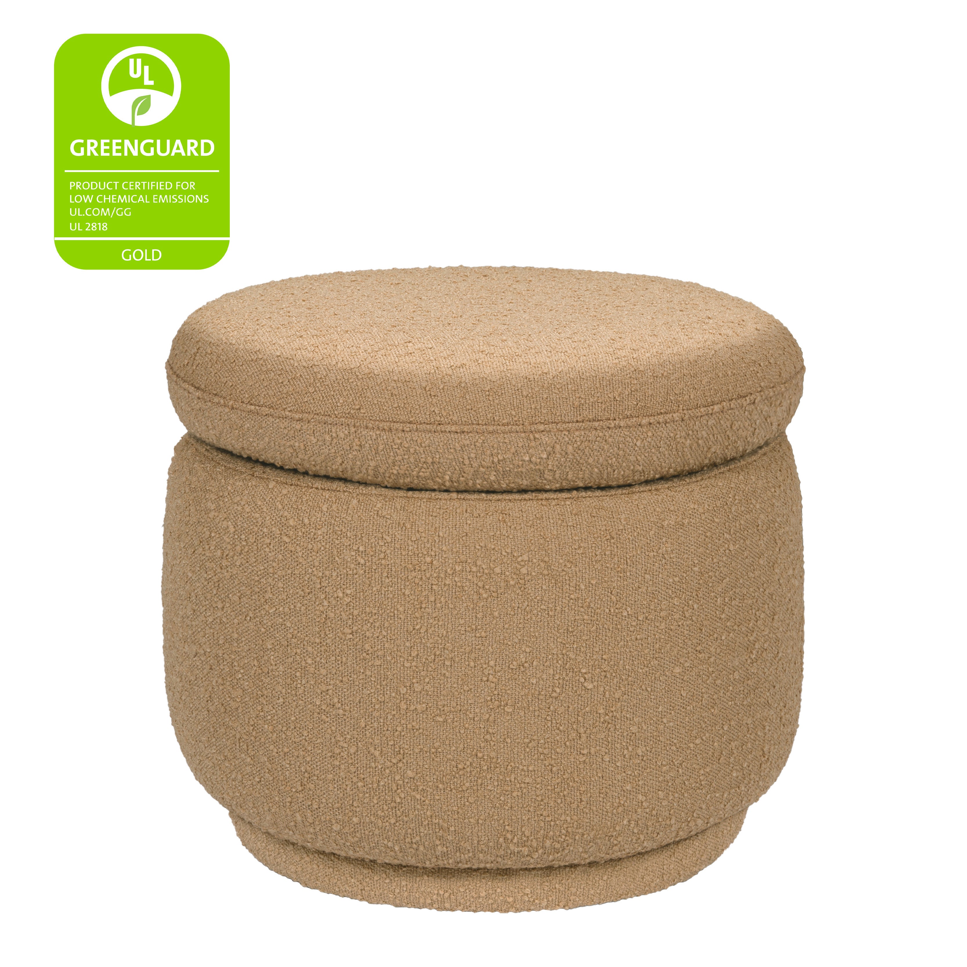 Babyletto Enoki Storage Ottoman in Boucle | Lullabye Shop