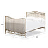 Namesake Noelle Full Size Bed Conversion Kit (M21589) | Lullabye Shop
