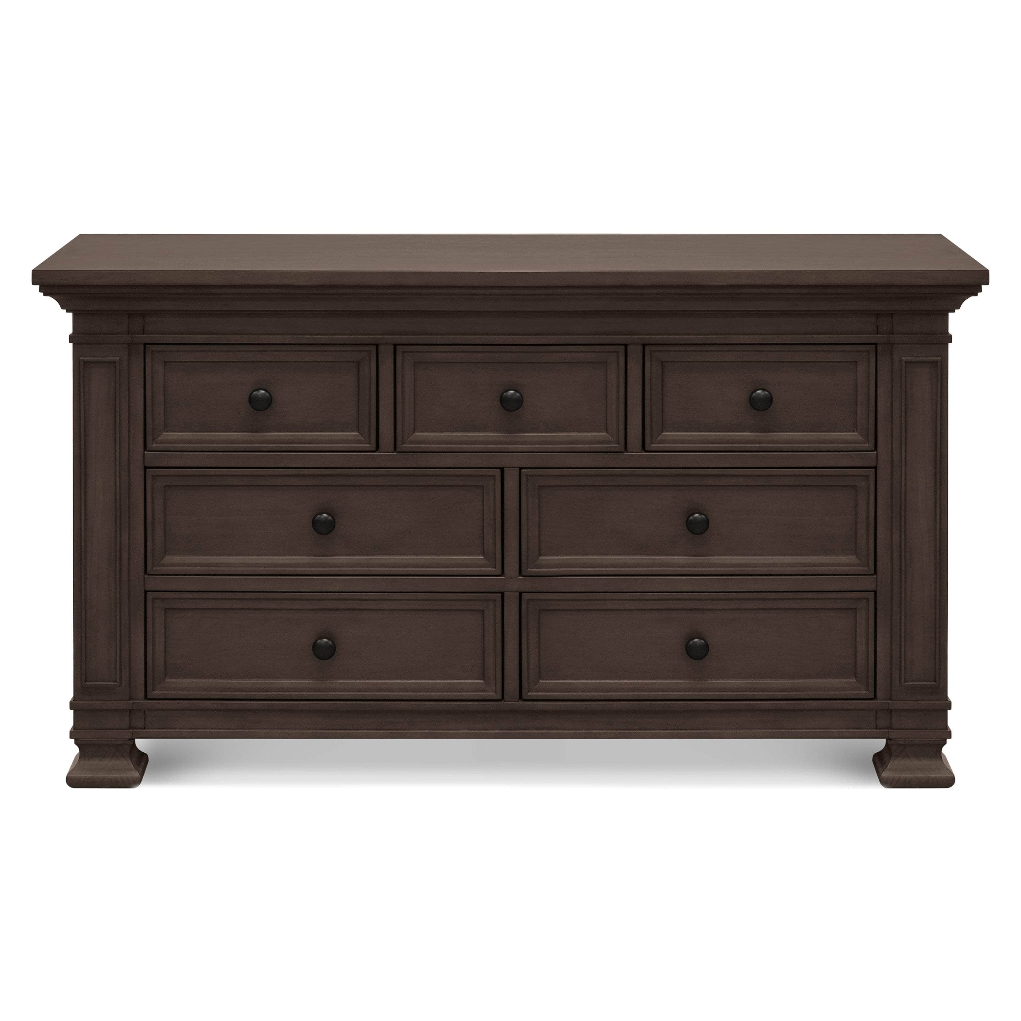 Monogram by Namesake Classic 7-Drawer Double Wide Dresser | Lullabye Shop