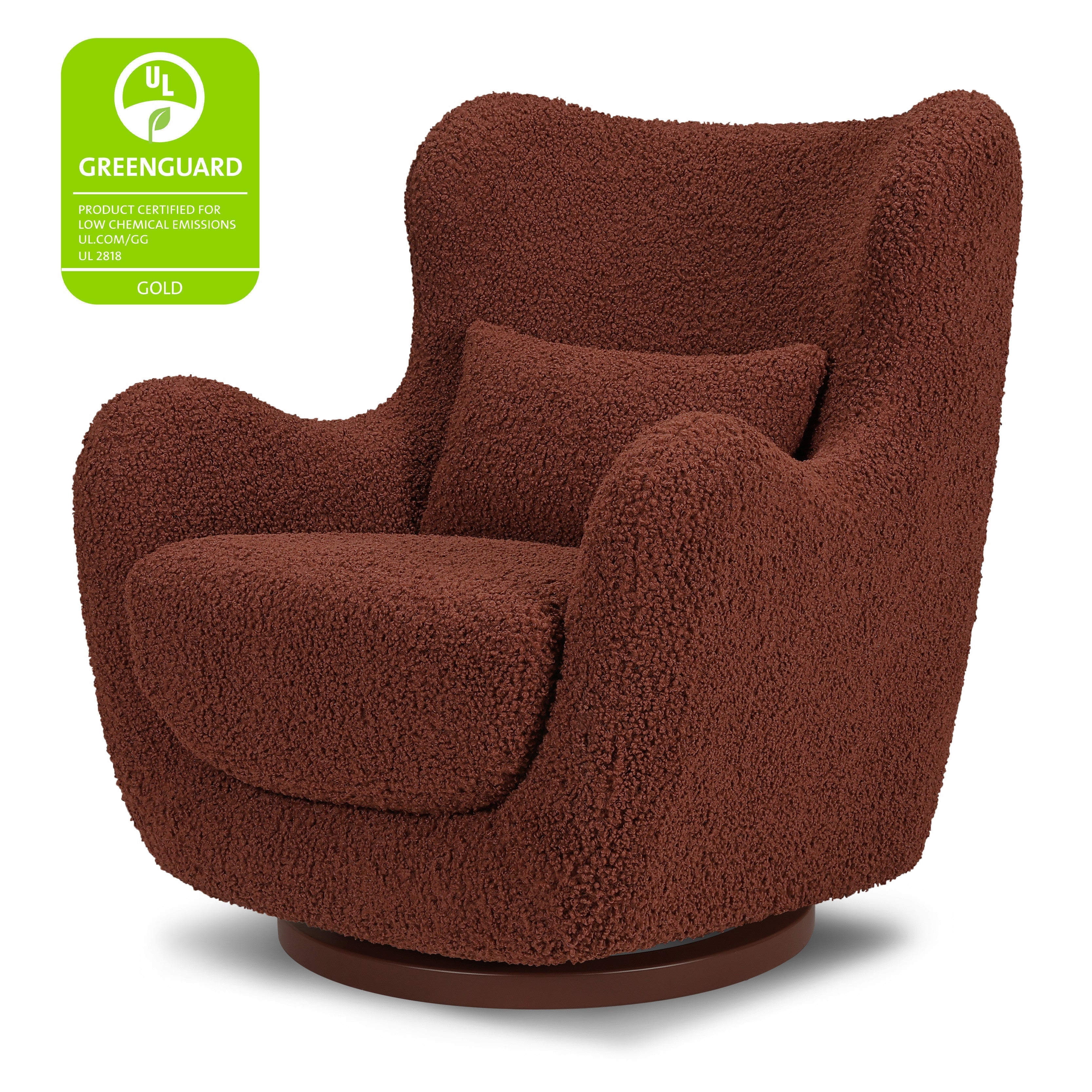 Babyletto Solstice Swivel Glider in Teddy Loop | Lullabye Shop