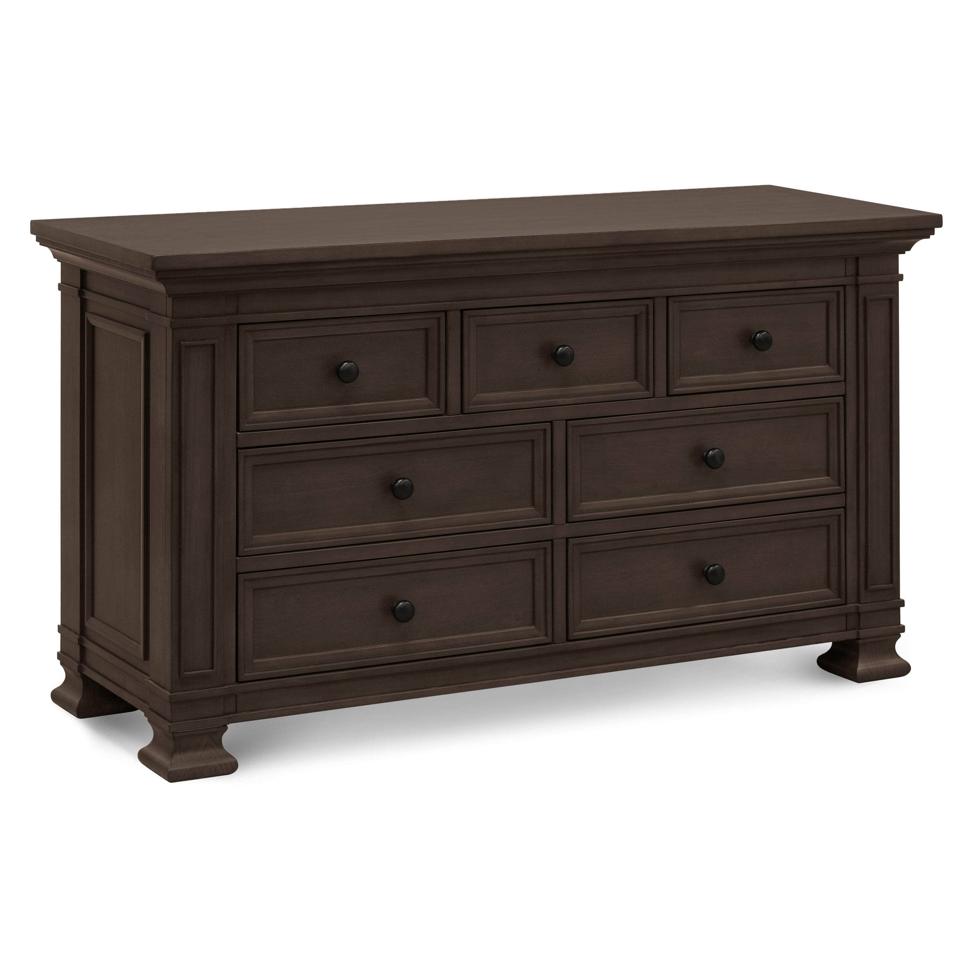 Monogram by Namesake Classic 7-Drawer Double Wide Dresser | Lullabye Shop