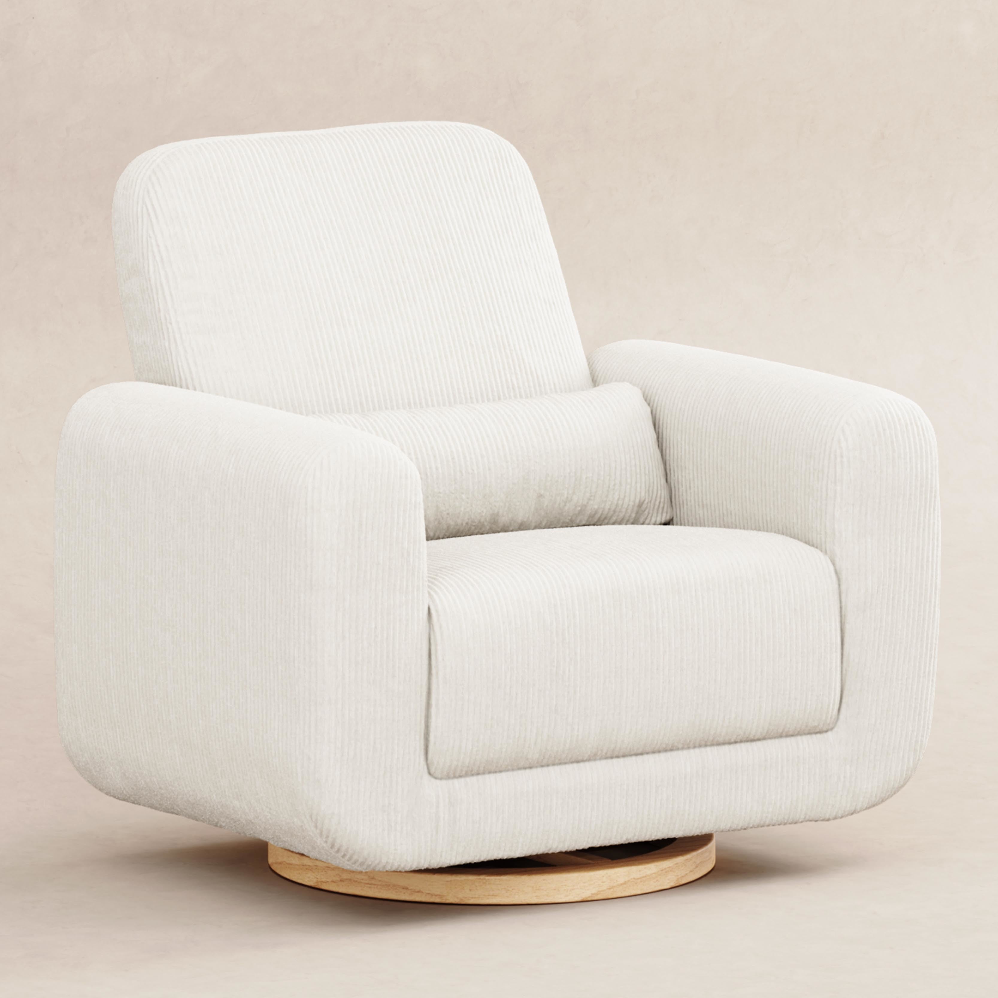 Babyletto Tuba Extra Wide Swivel Glider in Corduroy | Lullabye Shop
