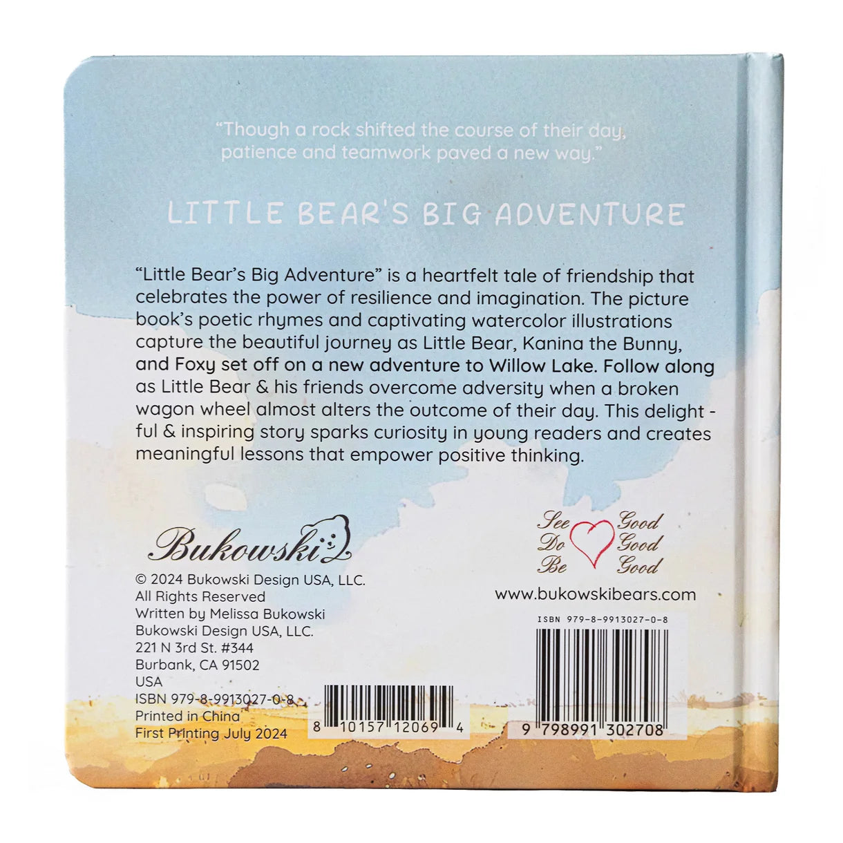 Bukowski Bears-Little Bears Big Adventure