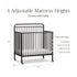 Namesake Winston 4-in-1 Convertible Mini Crib | Lullabye Shop