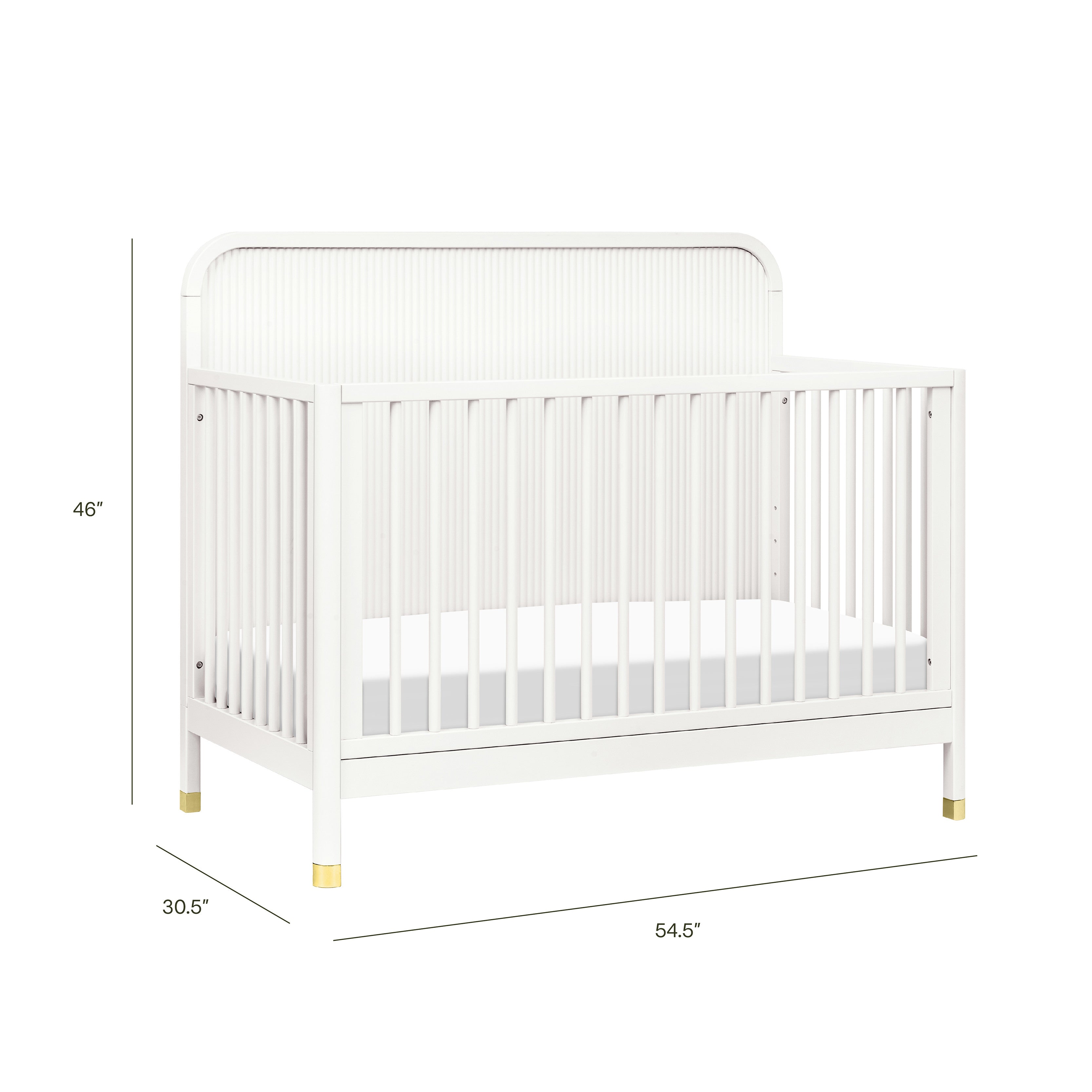 Namesake Brimsley Tambour 4-in-1 Convertible Crib | Lullabye Shop