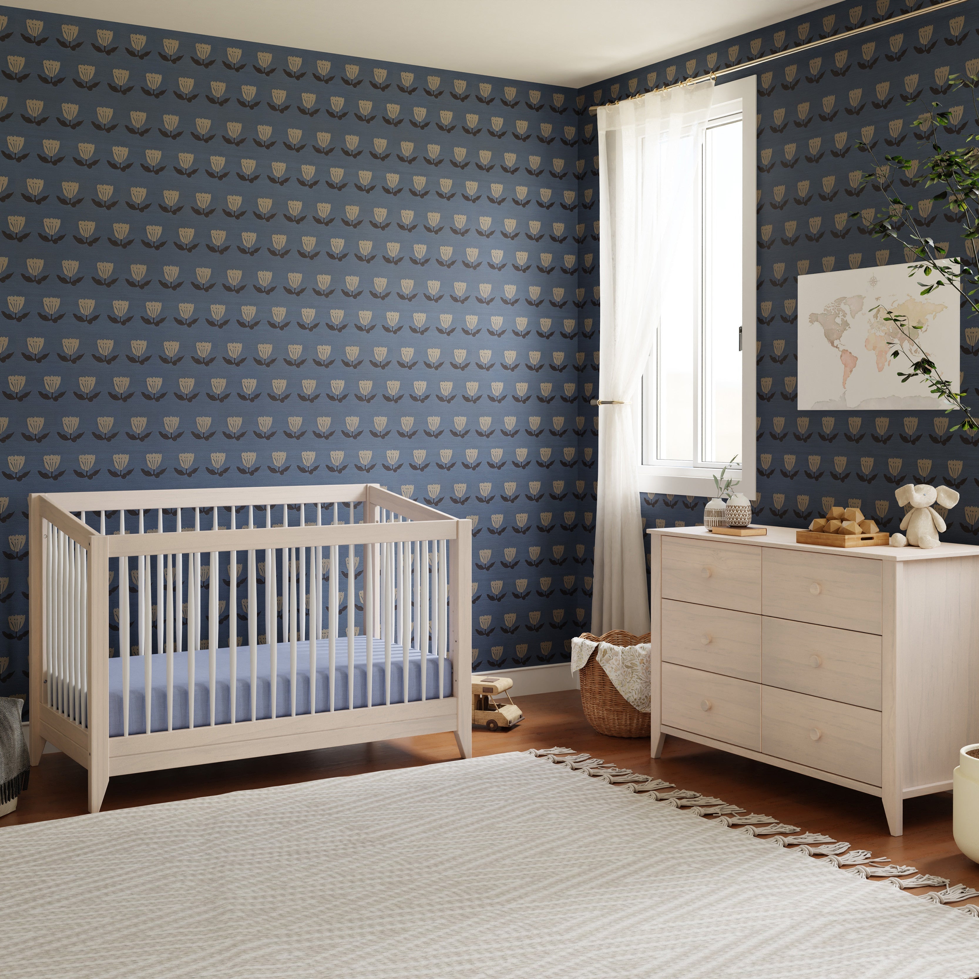 Babyletto Sprout 4-in-1 Convertible Crib with Toddler Bed Conversion Kit | Lullabye Shop