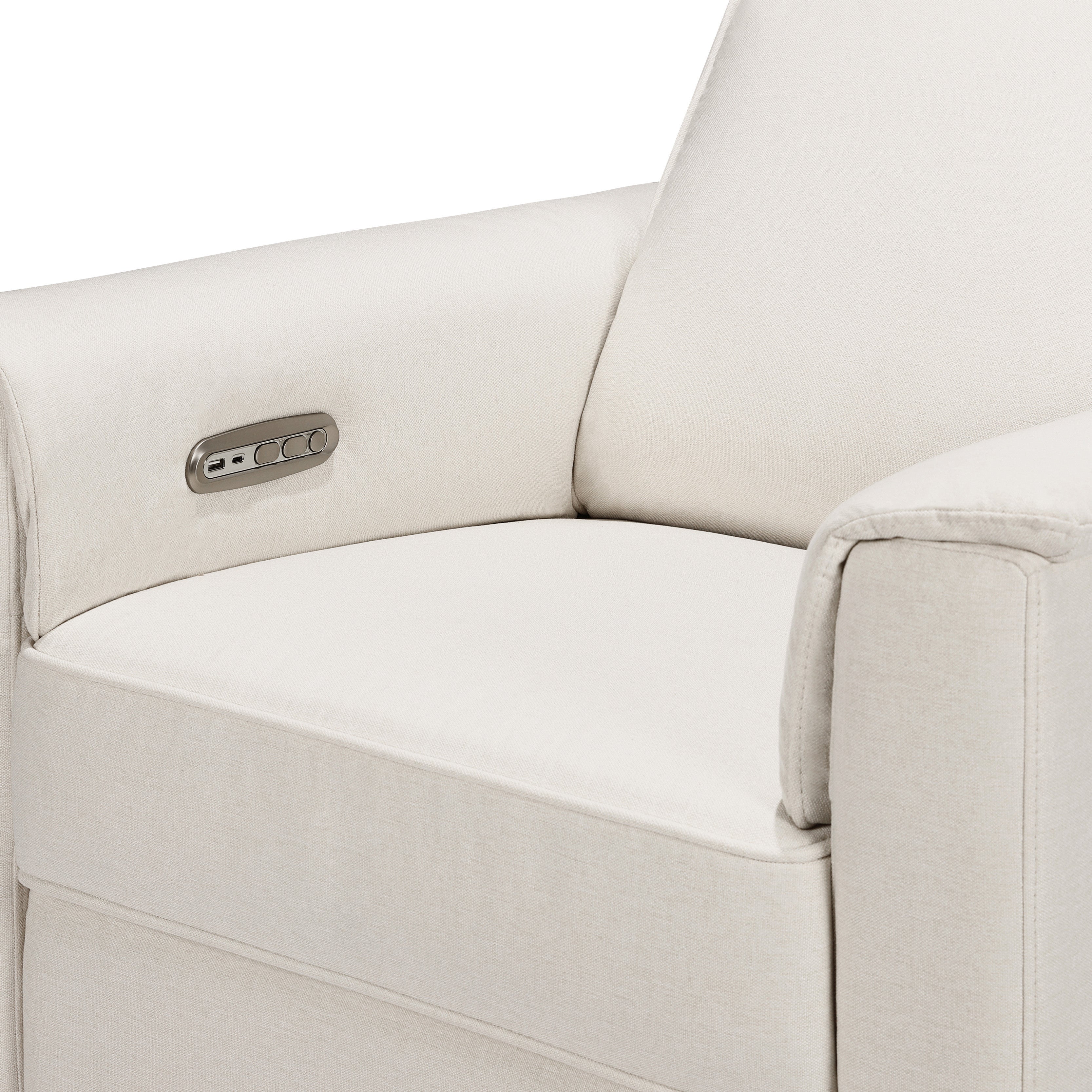 Monogram by Namesake Willa Plus Power Glider Recliner + Power Headrest | Lullabye Shop
