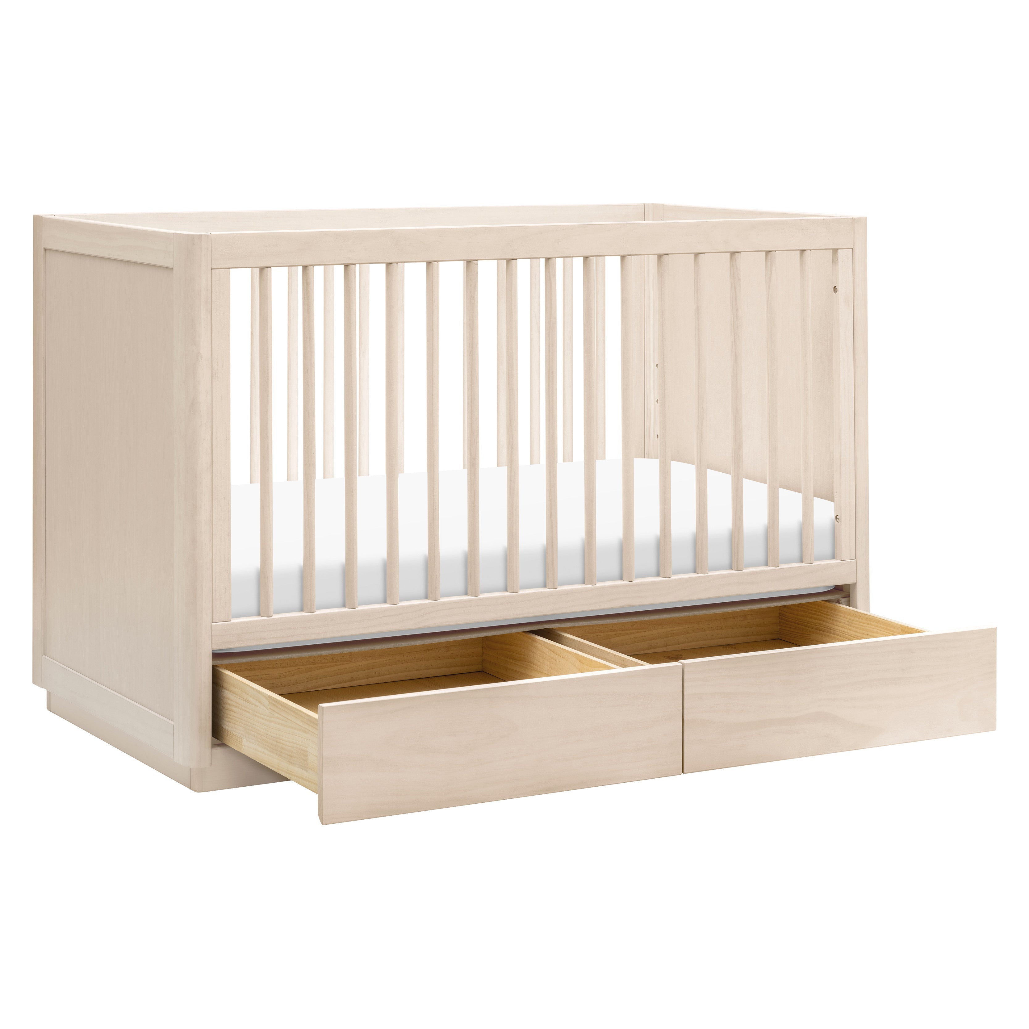 Babyletto Bento 3-in-1 Convertible Storage Crib with Toddler Bed Conversion Kit | Lullabye Shop