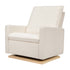 Babyletto Cali Pillowback Chair and a Half Glider in Fleece | Lullabye Shop
