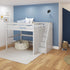 Maxtrix High Loft Bed with Stairs
