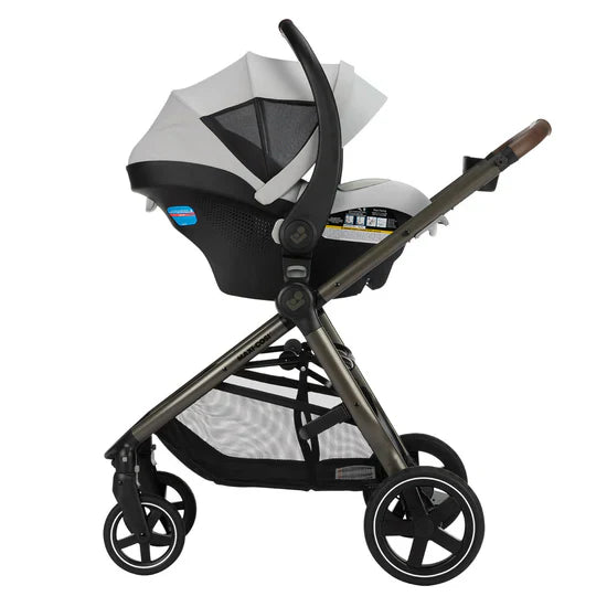 MAXI-COSI ZELIA LUXE+ TRAVEL SYSTEM - ARCTIC FROST