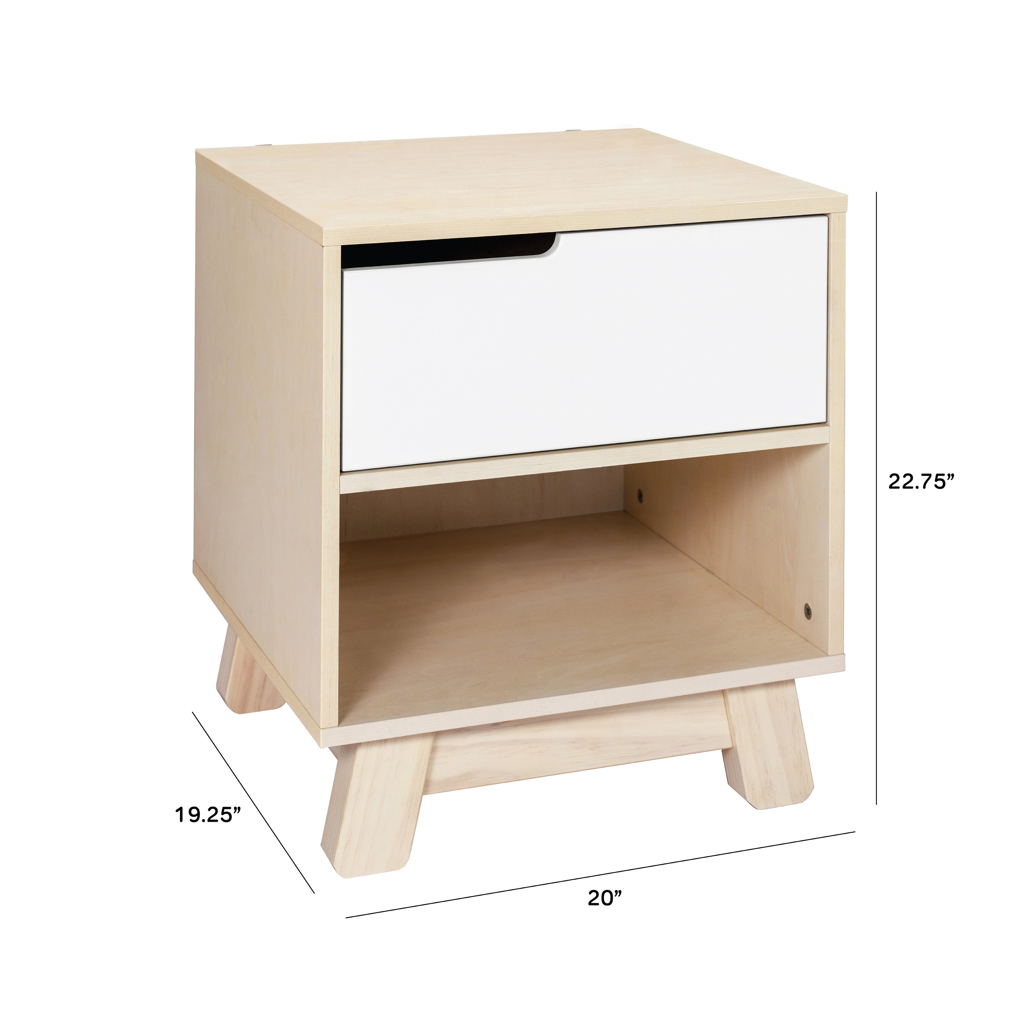 Babyletto Hudson Nightstand with USB Port | Lullabye Shop