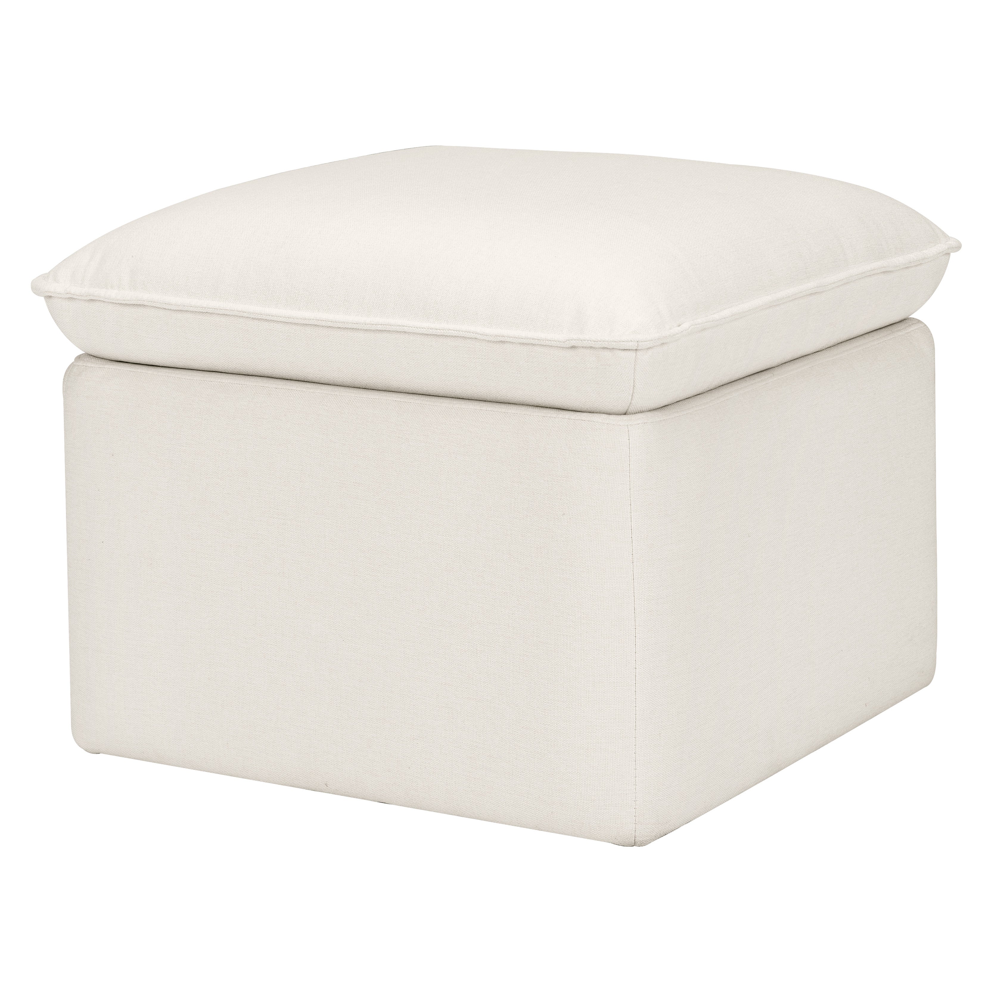Babyletto Cali Storage Ottoman in Eco-Performance Fabric | Water Repellent & Stain Resistant | Lullabye Shop