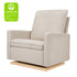 Babyletto Cali Pillowback Chair and a Half Glider in Eco-Performance Fabric | Water Repellent & Stain Resistant | Lullabye Shop