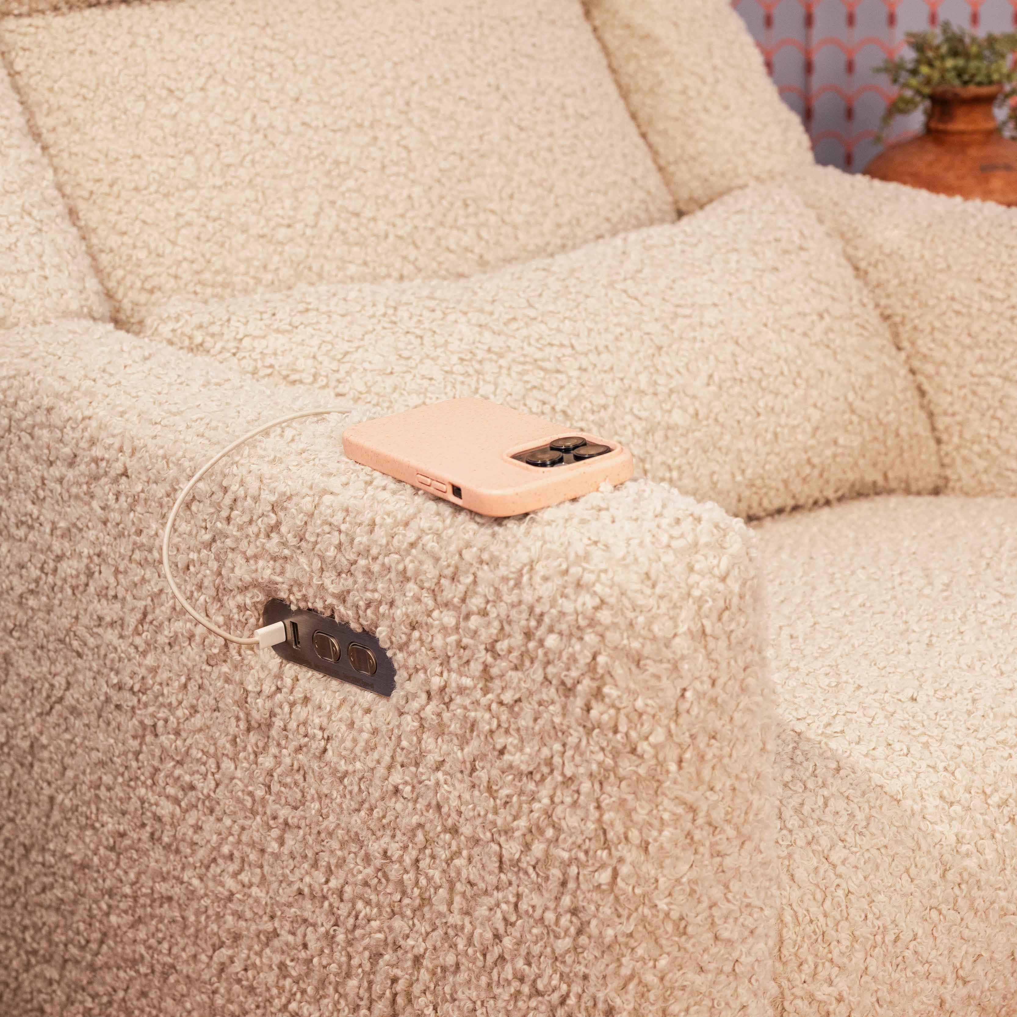 Babyletto Kiwi Plus Power Recliner and Swivel Glider with Power Adjustable Headrest and USB Port