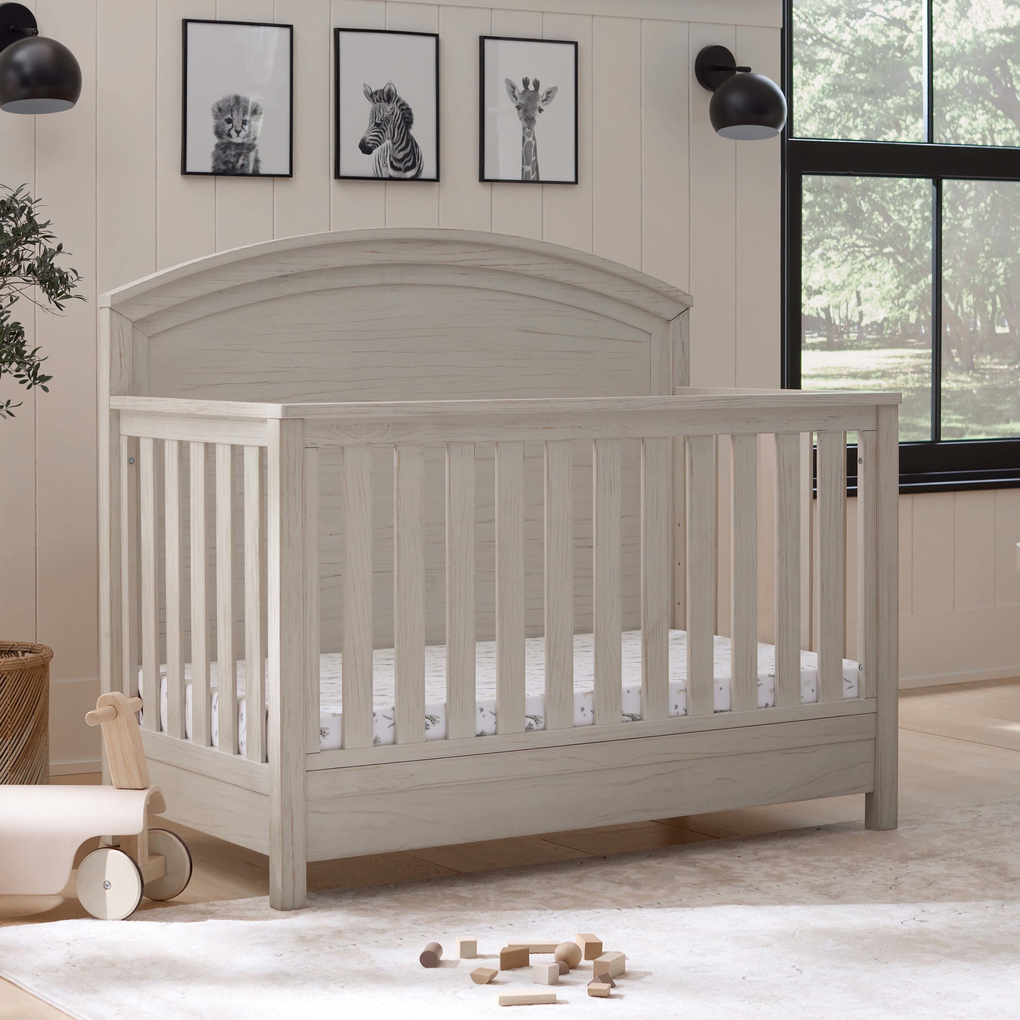 Monogram by Namesake Hemsted 4-in-1 Convertible Crib | Lullabye Shop