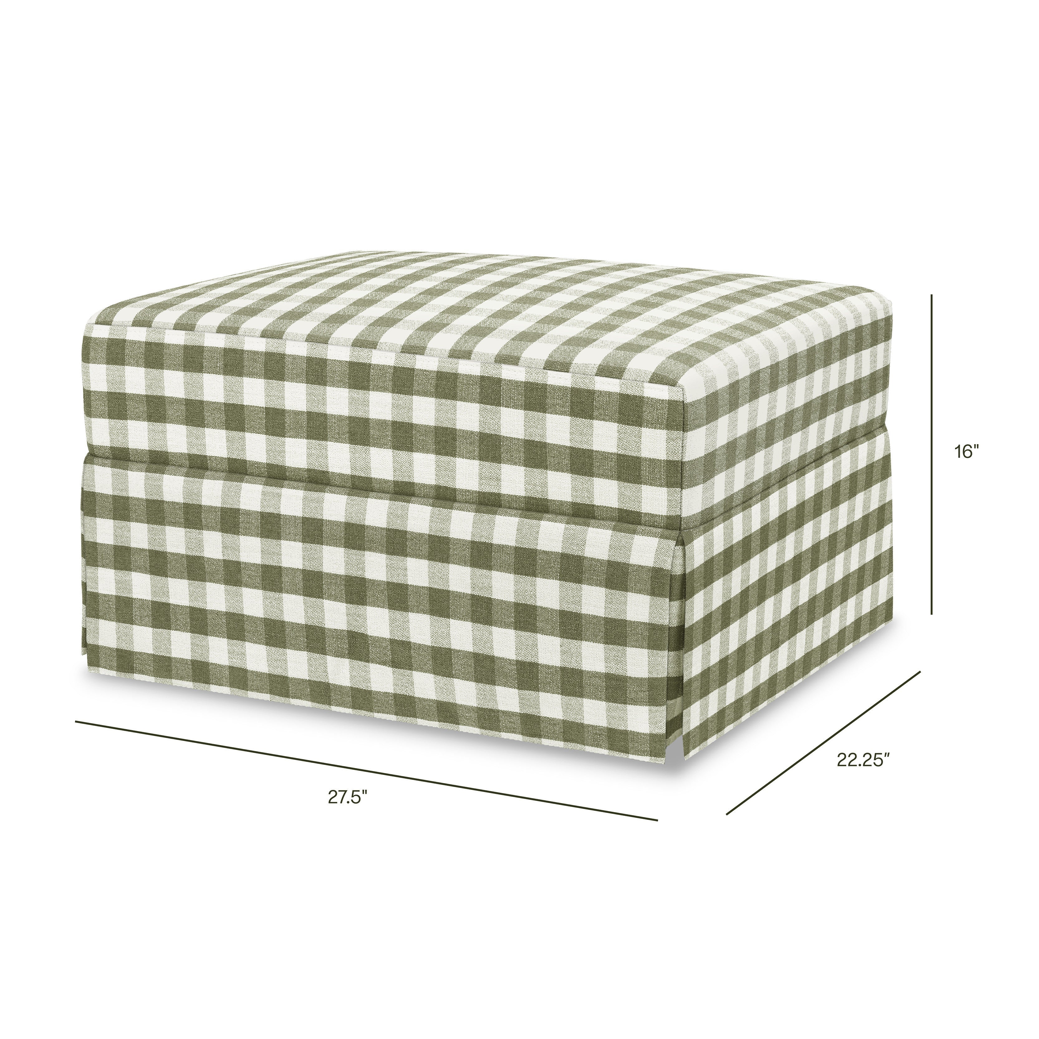 Namesake Crawford Gliding Ottoman | Lullabye Shop