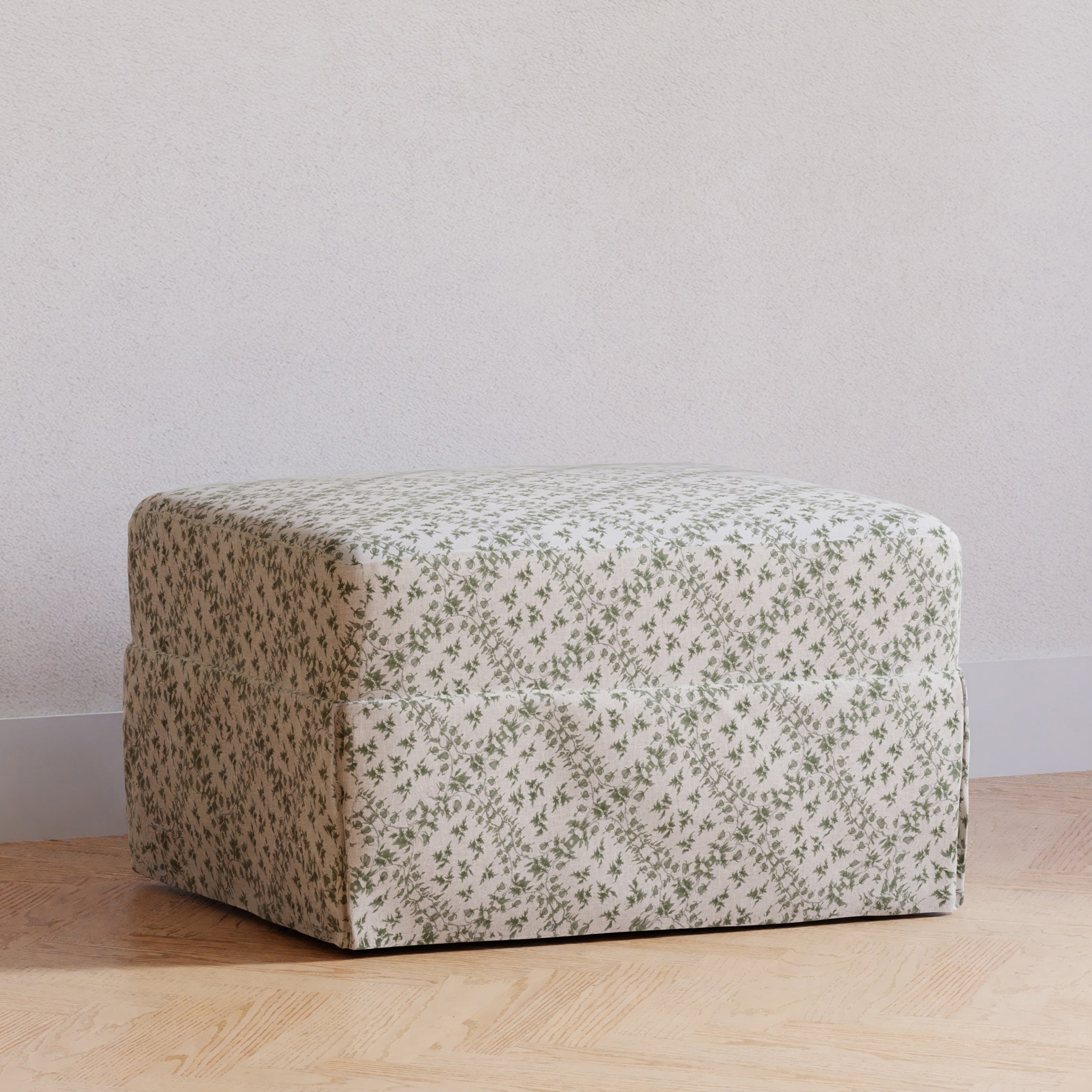 Sarah Flint x Namesake Crawford Gliding Ottoman in Eco-Performance Fabric | Water Repellent & Stain Resistant | Lullabye Shop