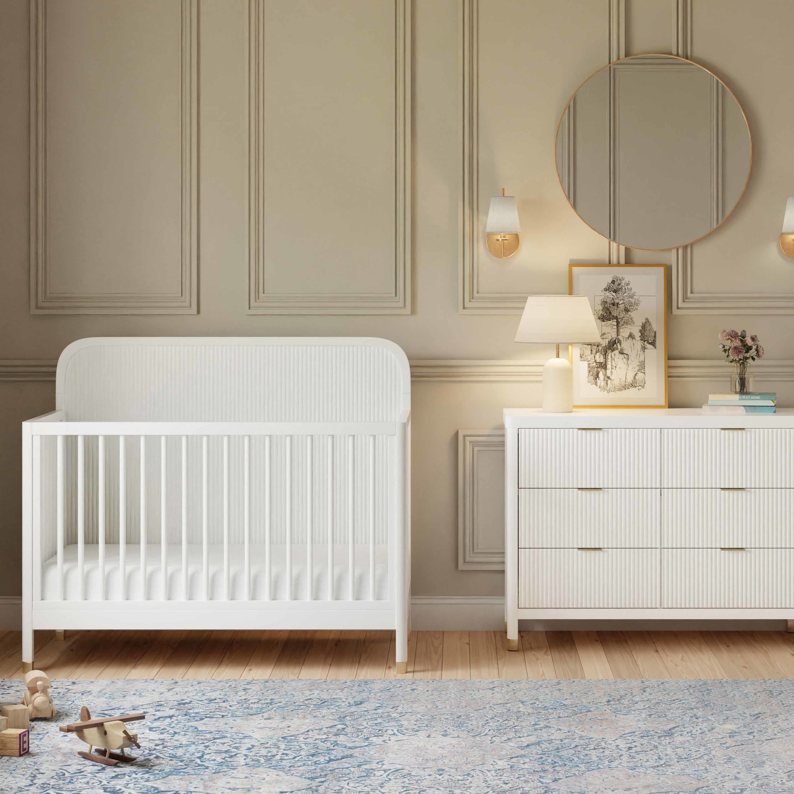 Namesake Brimsley Tambour 4-in-1 Convertible Crib | Lullabye Shop