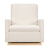 Babyletto Cali Pillowback Chair and a Half Glider in Fleece | Lullabye Shop