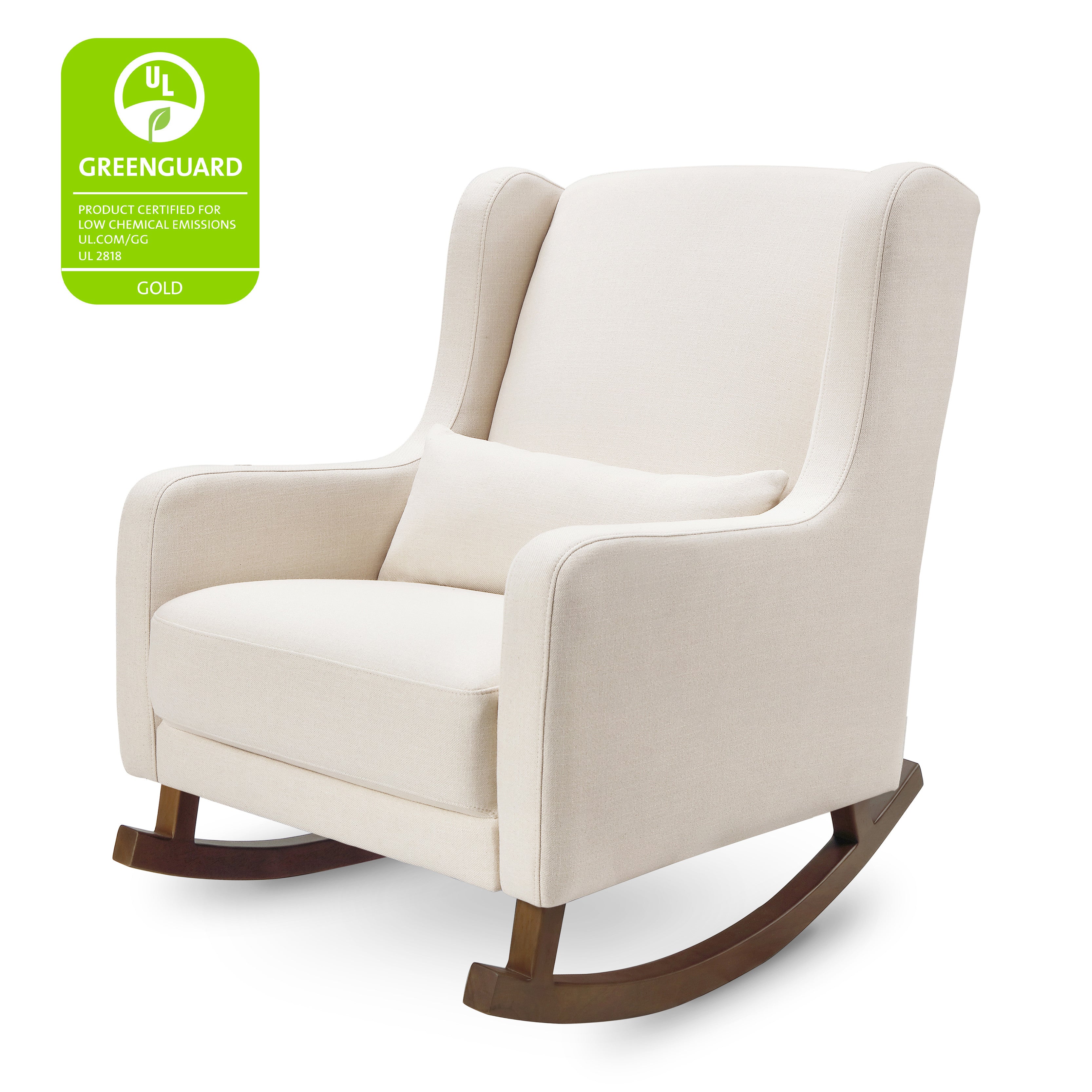 Babyletto Kai Rocker in Eco-Performance Fabric | Water Repellent & Stain Resistant | Lullabye Shop