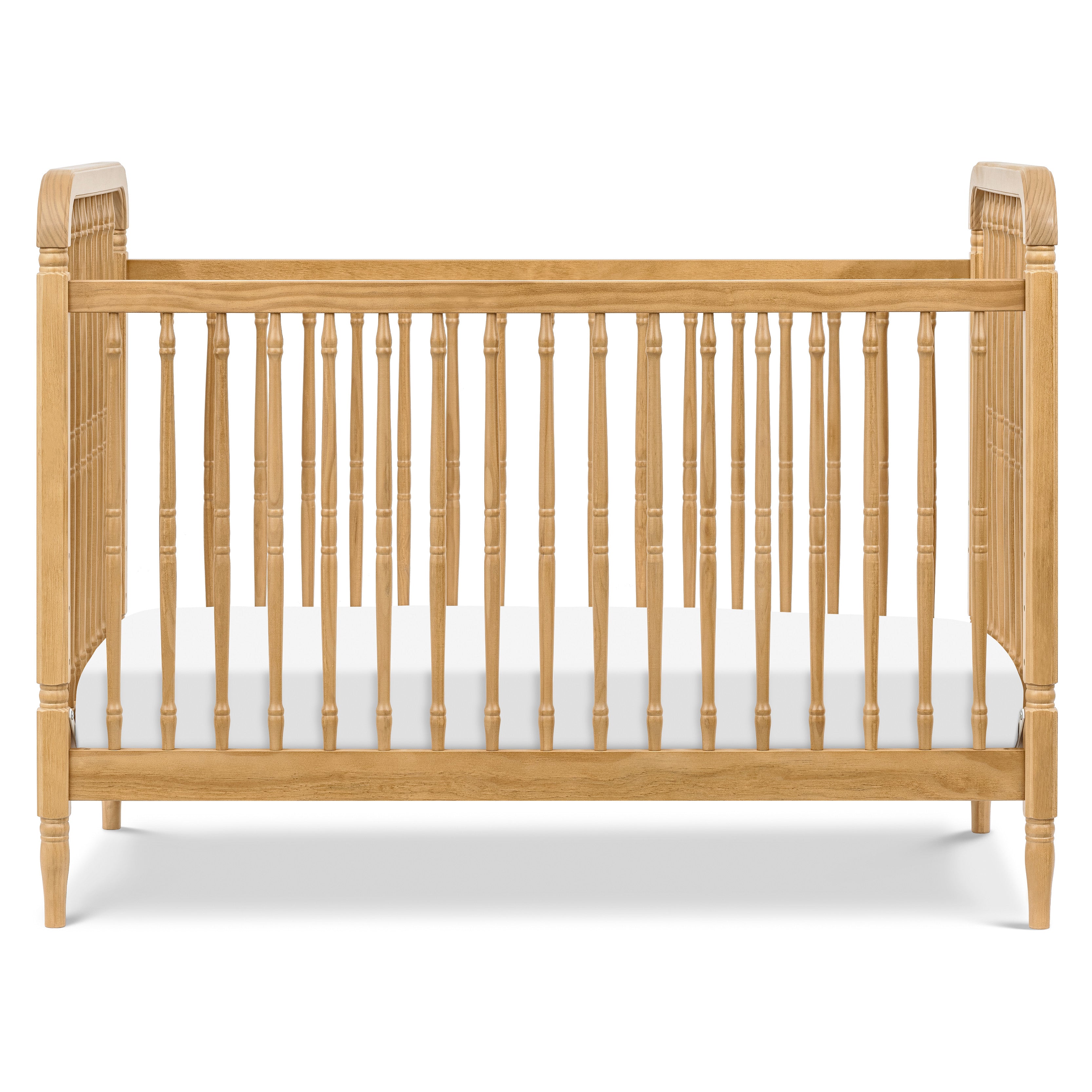 Namesake Liberty 3-in-1 Convertible Spindle Crib with Toddler Bed Conversion Kit | Lullabye Shop