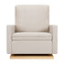 Babyletto Cali Pillowback Chair and a Half Glider in Eco-Performance Fabric | Water Repellent & Stain Resistant | Lullabye Shop