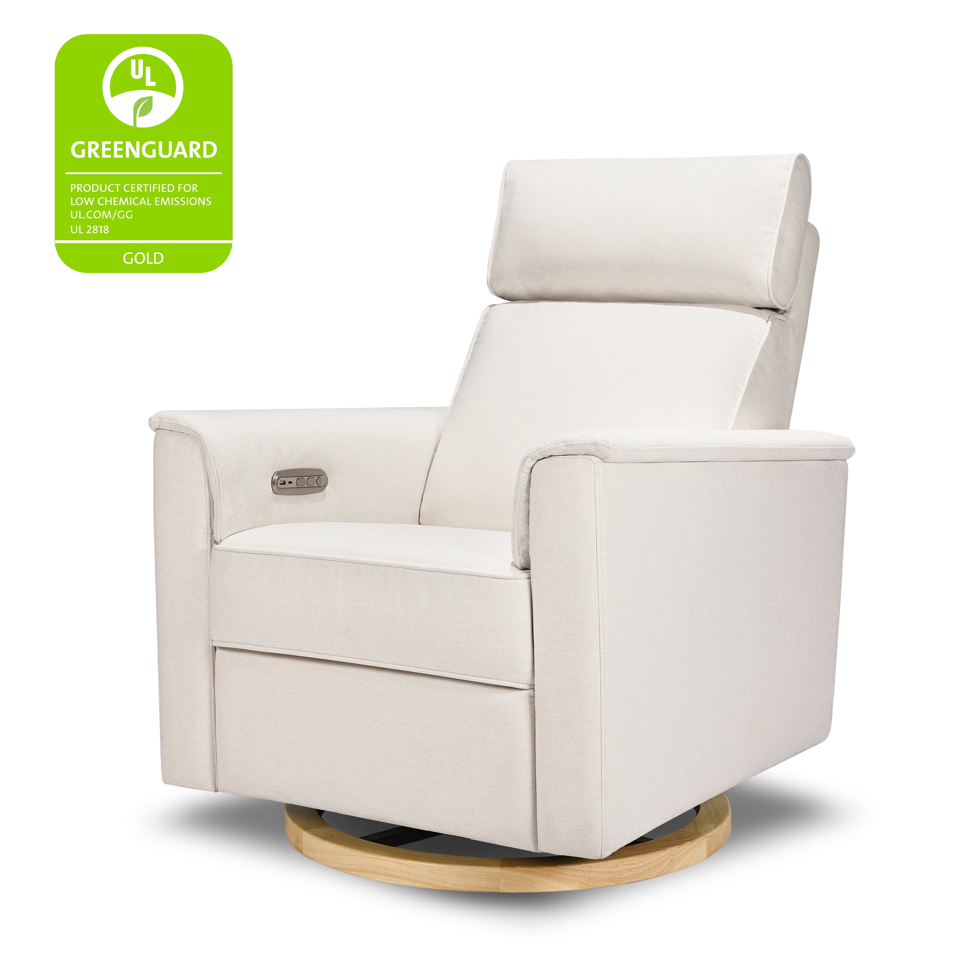 Monogram by Namesake Willa Plus Power Glider Recliner + Power Headrest | Lullabye Shop