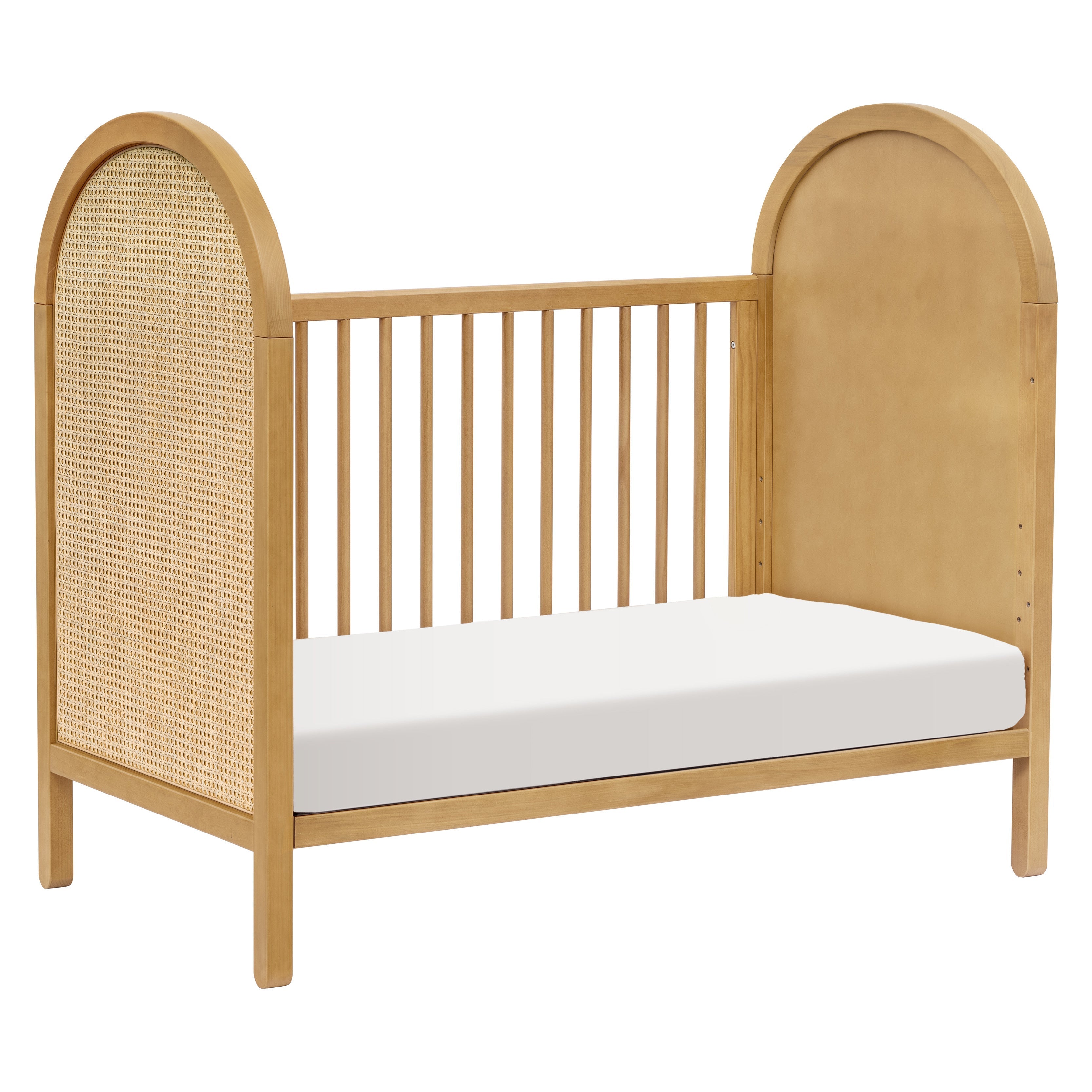Babyletto Bondi Cane 3-in-1 Convertible Crib with Toddler Bed Conversion Kit | Lullabye Shop