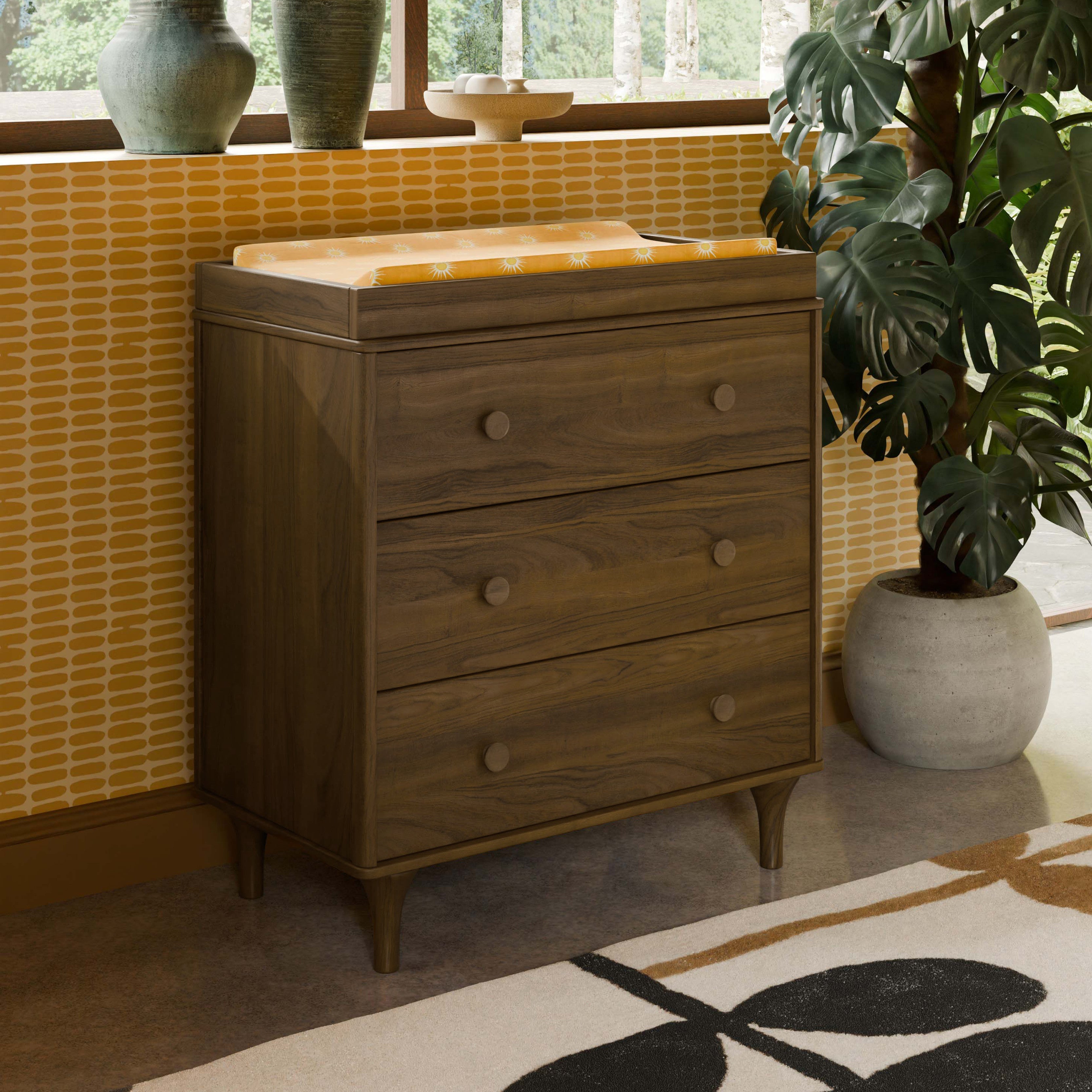 Babyletto Lolly 3-Drawer Changer Dresser with Removable Changing Tray | Lullabye Shop