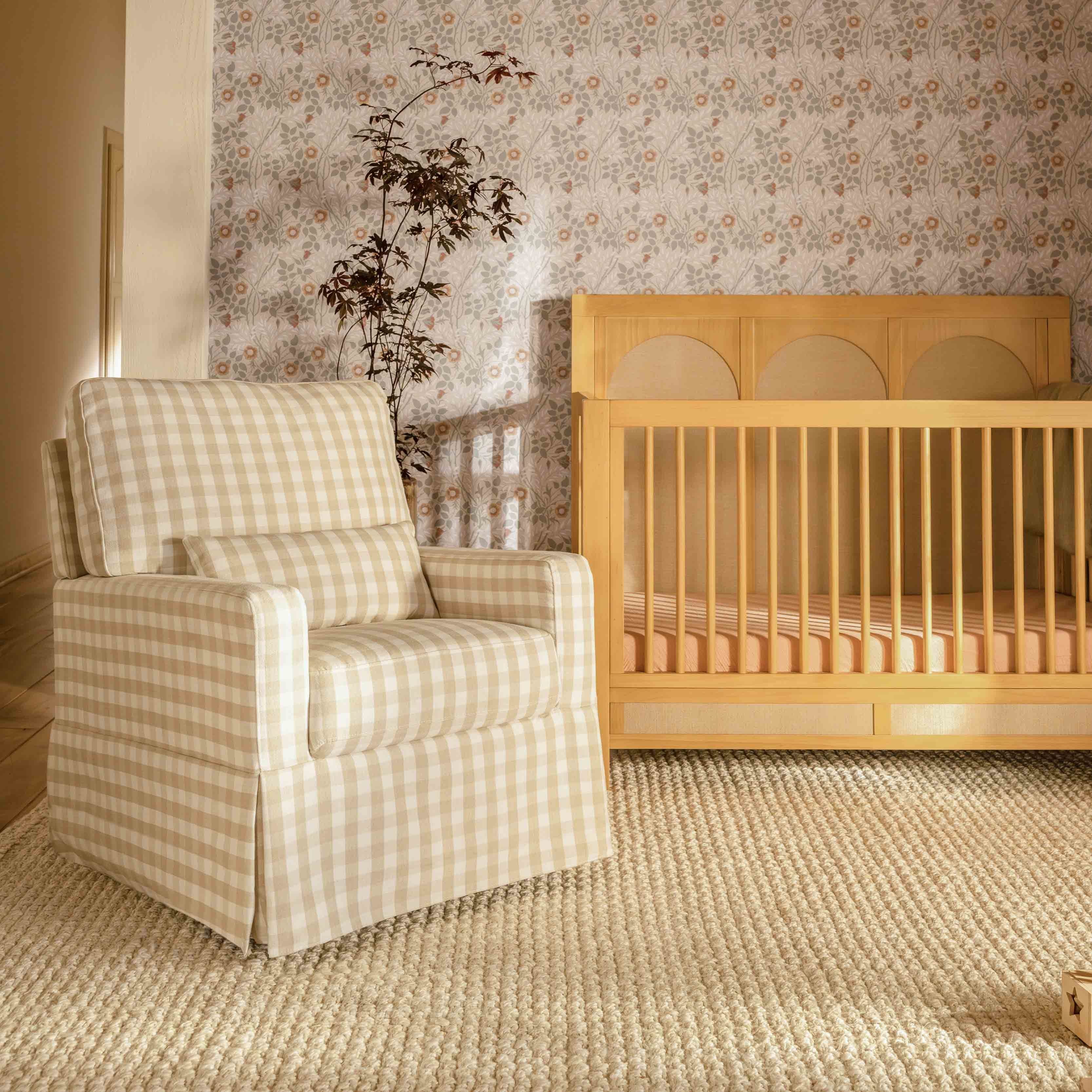 Namesake Crawford Pillowback Comfort Swivel Glider | Lullabye Shop
