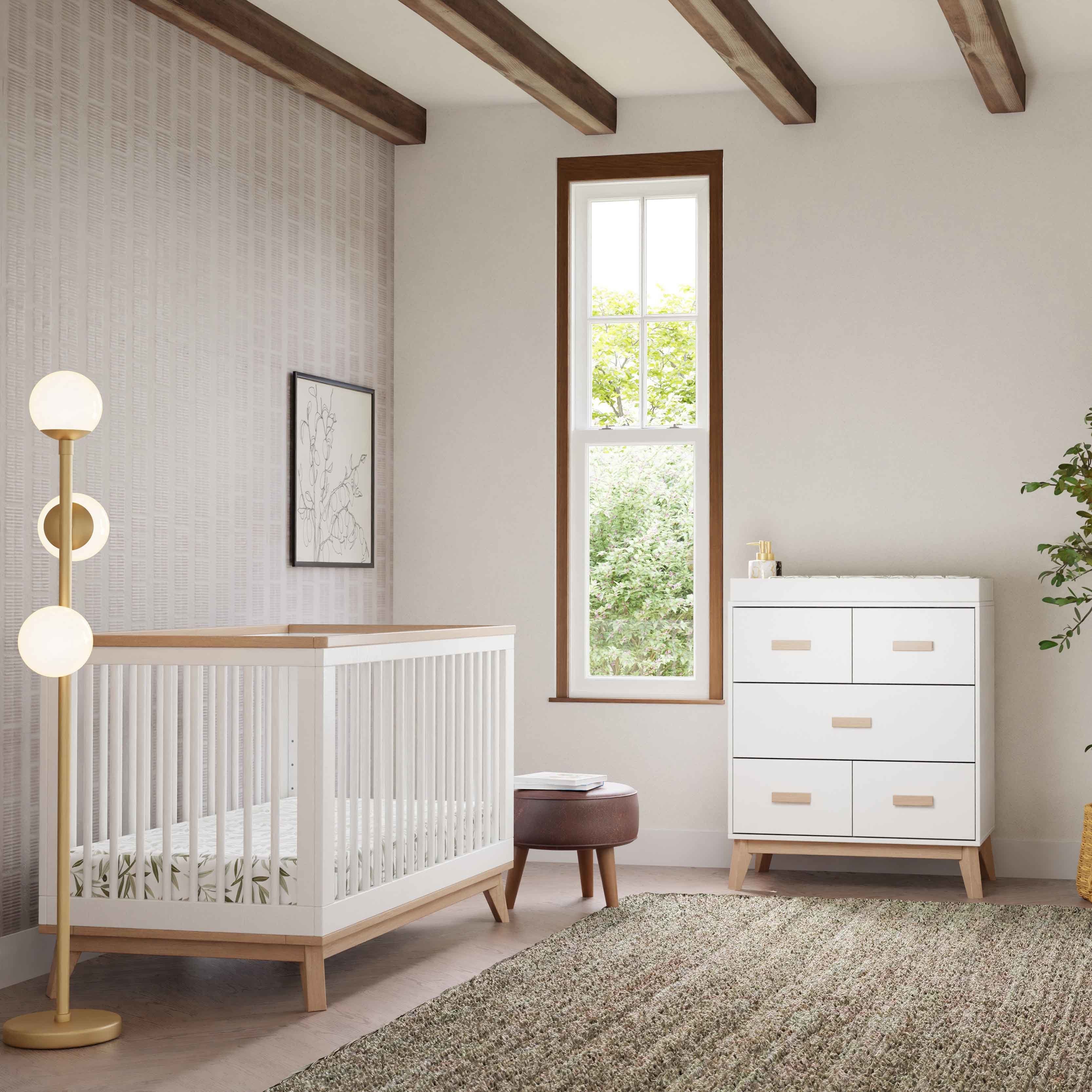 Babyletto Scoot 3-in-1 Convertible Crib with Toddler Bed Conversion Kit | Lullabye Shop
