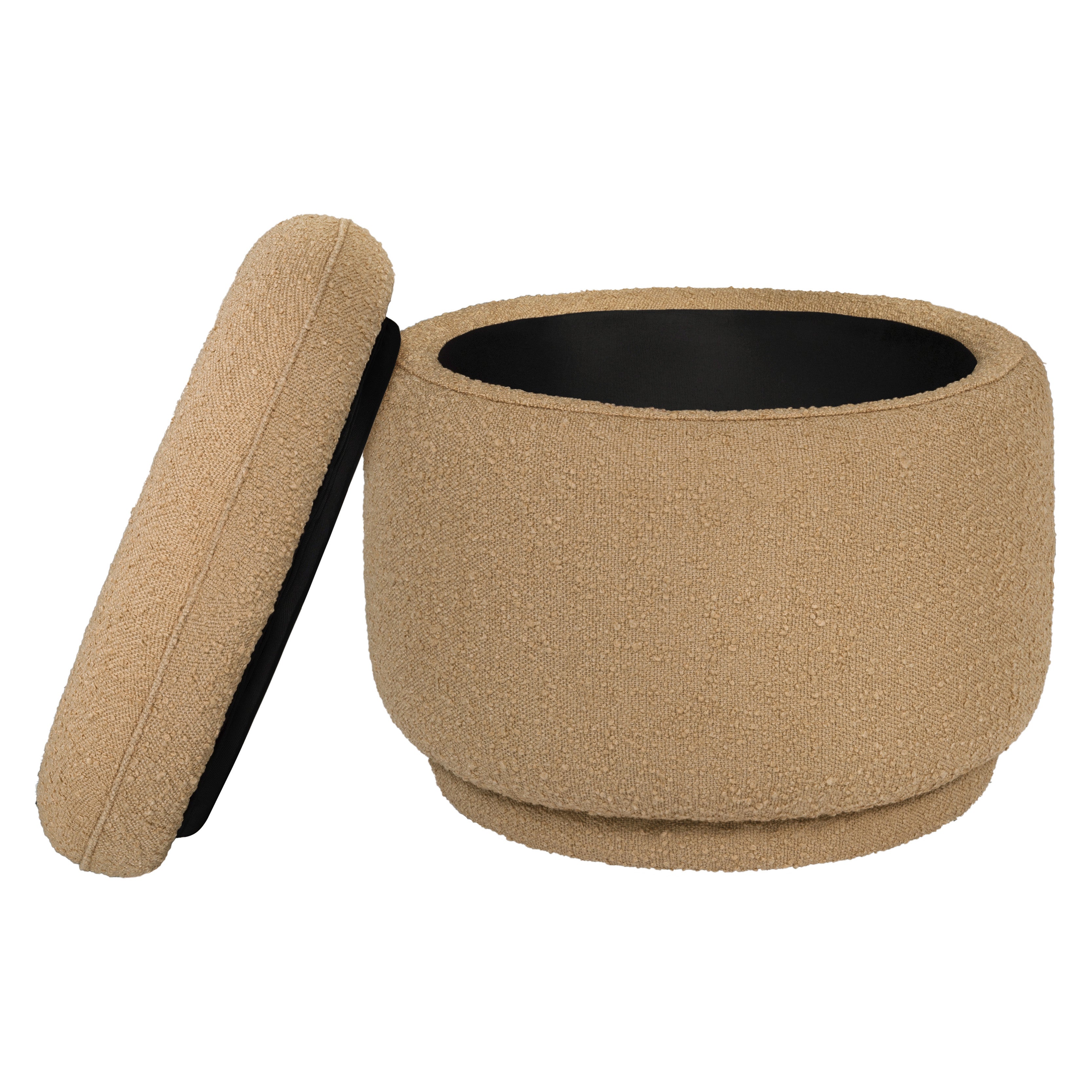 Babyletto Enoki Storage Ottoman in Boucle | Lullabye Shop