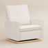 Babyletto Cali Pillowback Chair and a Half Glider in Fleece | Lullabye Shop