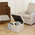 Babyletto Cali Storage Ottoman in Eco-Performance Fabric | Water Repellent & Stain Resistant | Lullabye Shop