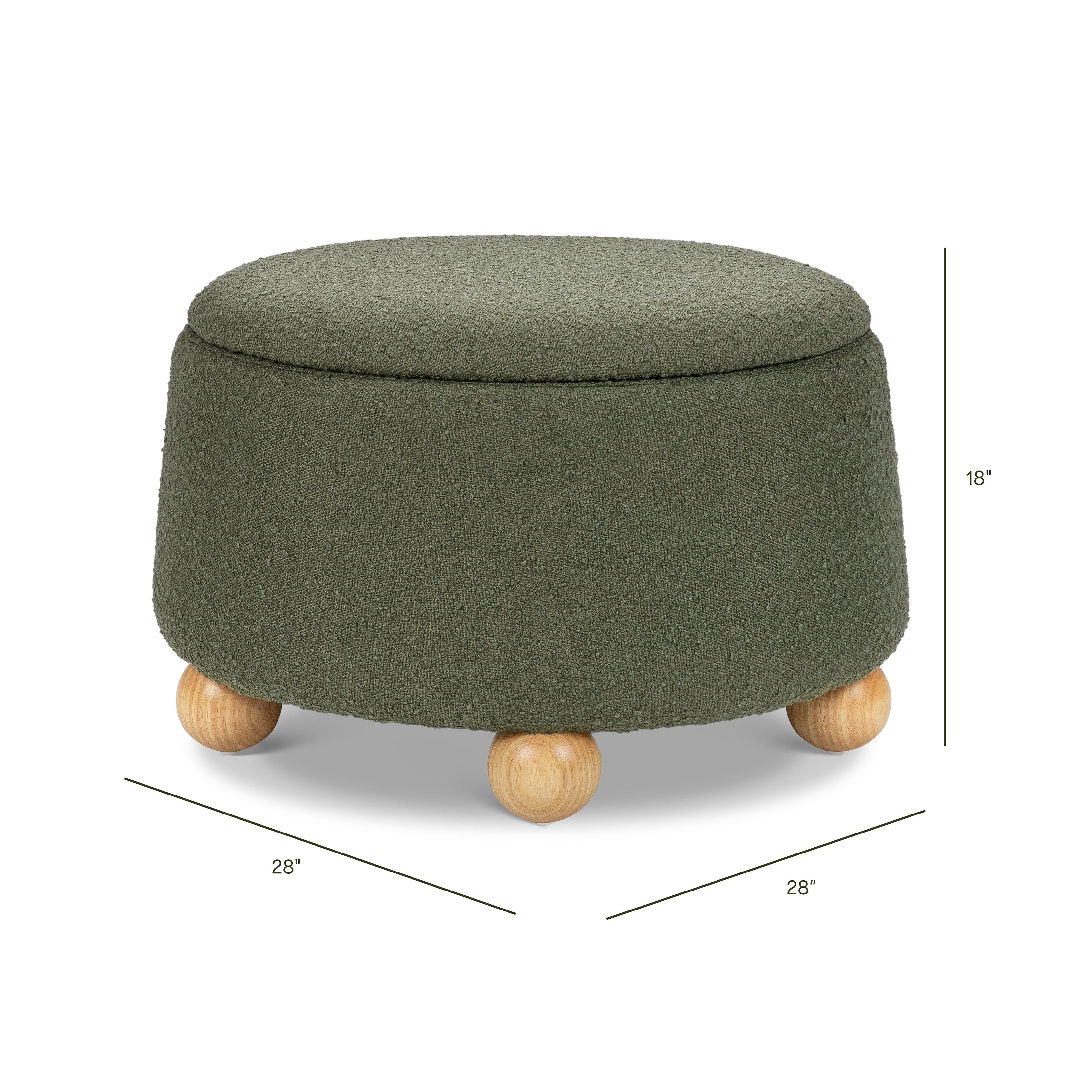 Namesake Tuffet Storage Ottoman | Lullabye Shop