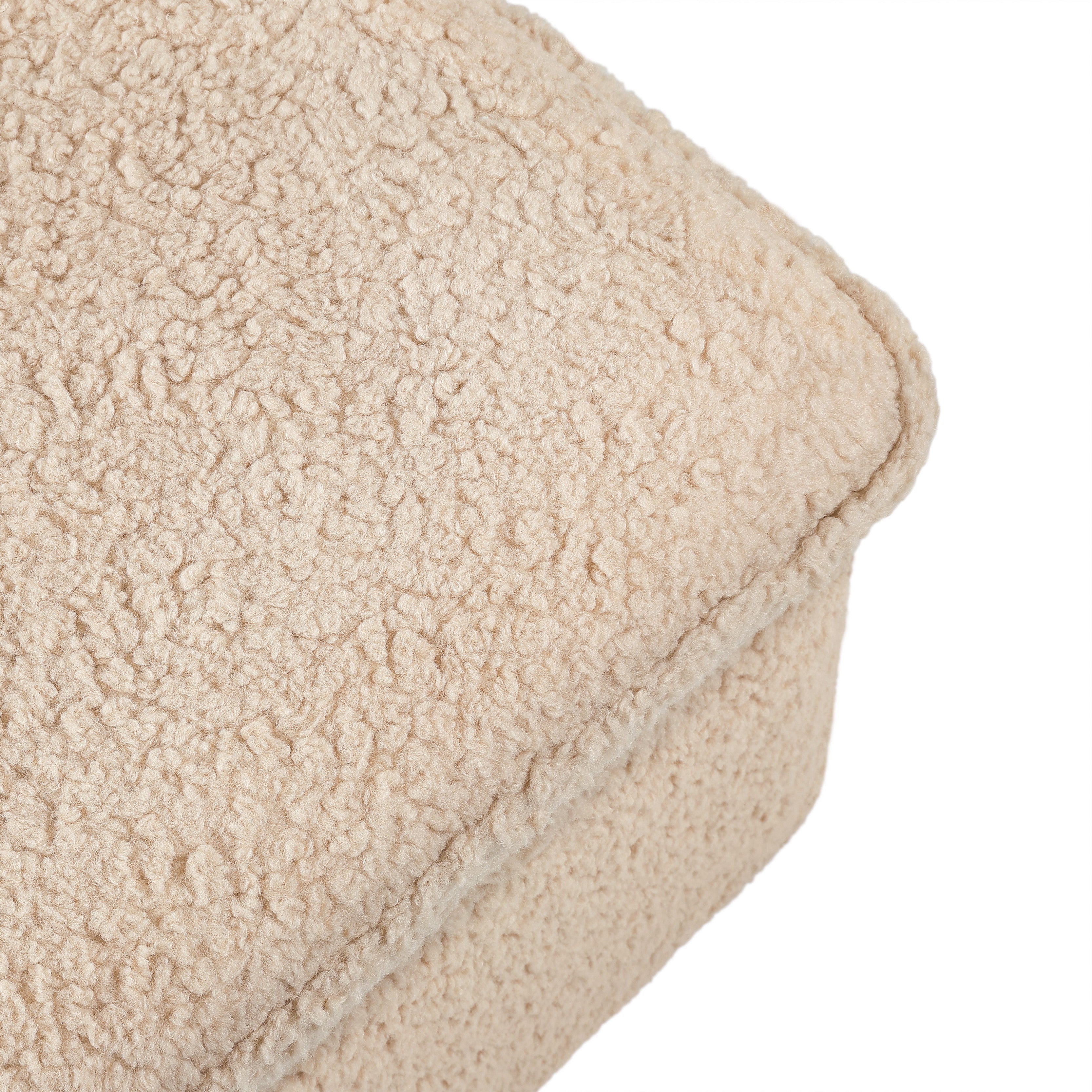 Babyletto Cali Storage Ottoman in Shearling | Lullabye Shop