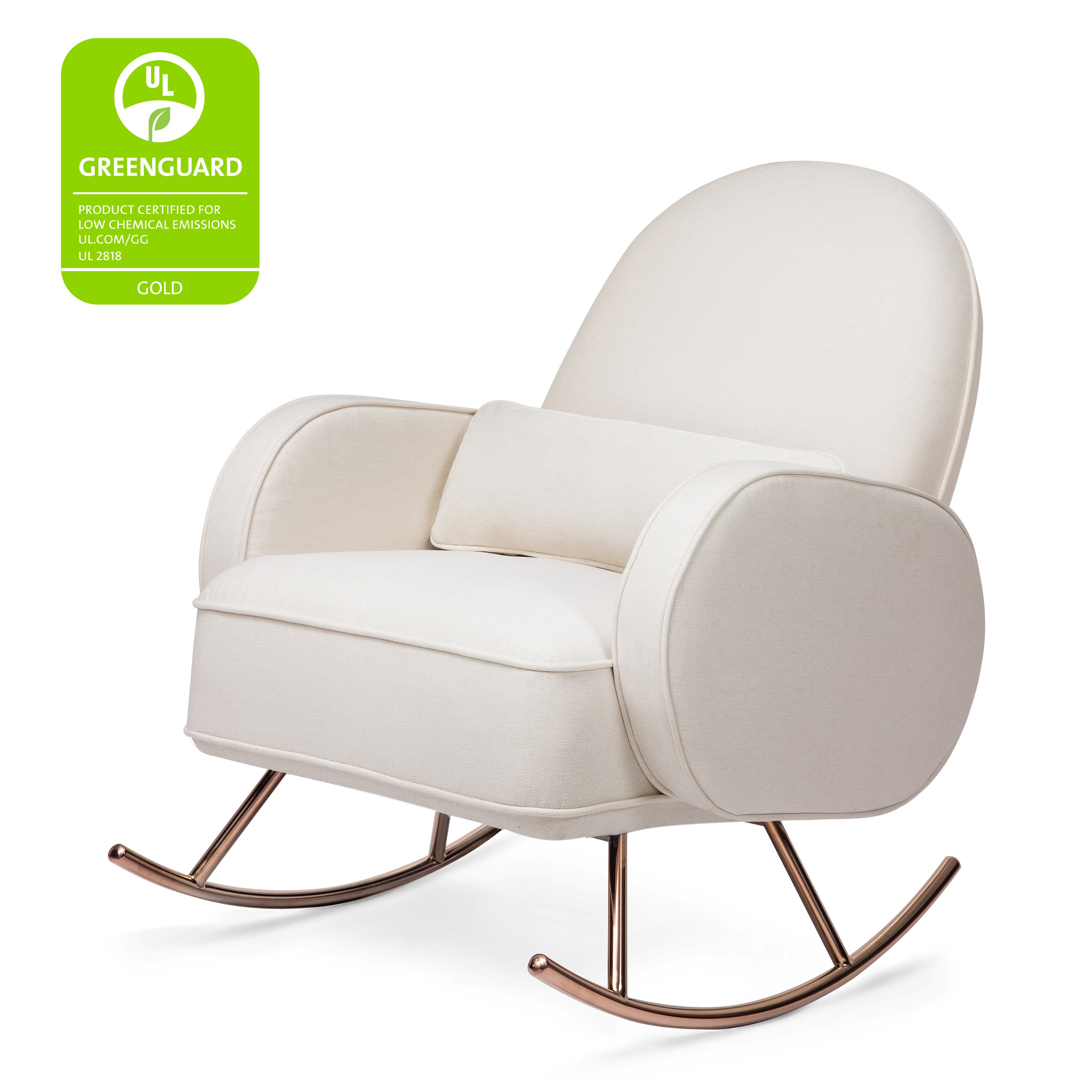 Babyletto Compass Rocker in Eco-Performance Fabric | Water Repellent & Stain Resistant | Lullabye Shop