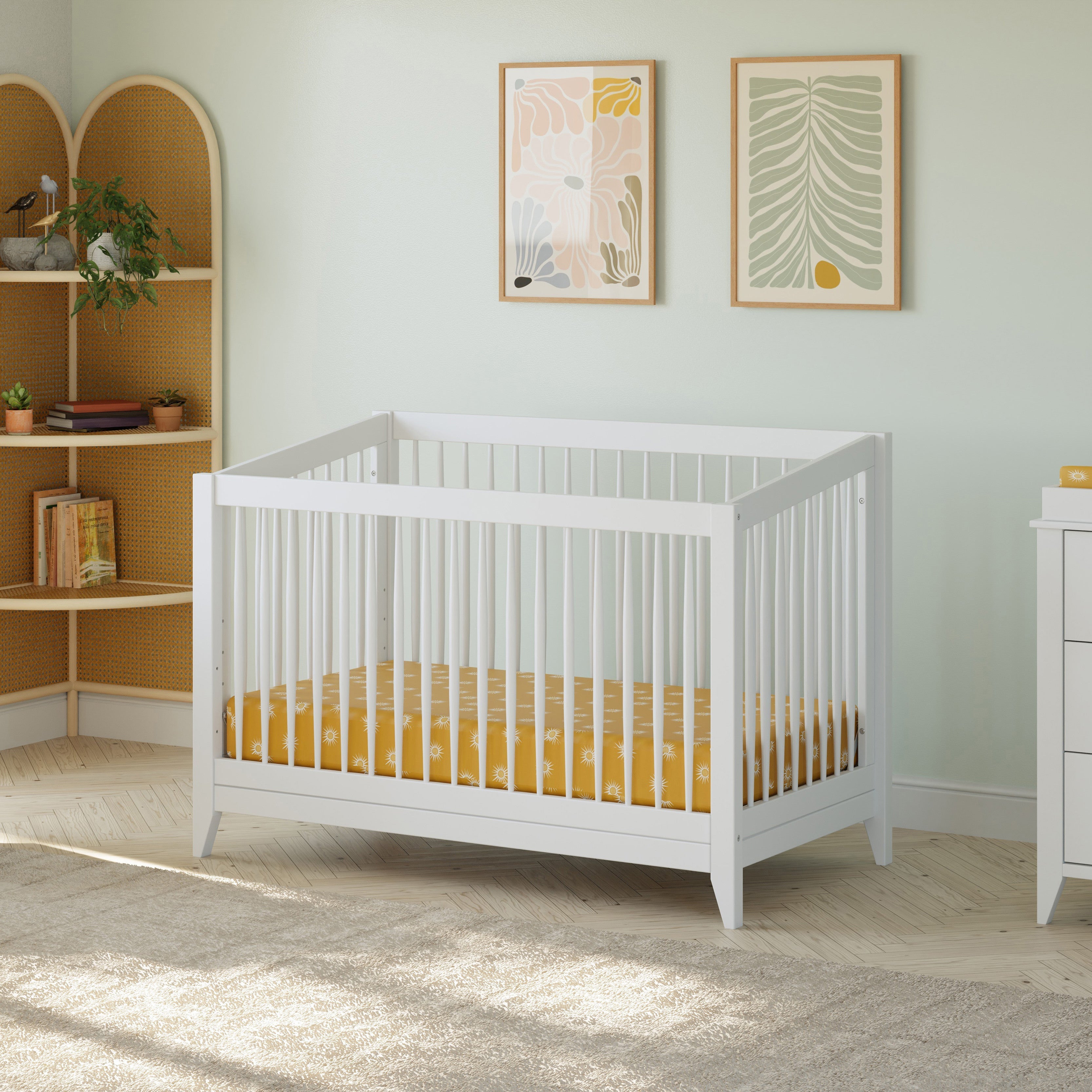 Babyletto Sprout 4-in-1 Convertible Crib with Toddler Bed Conversion Kit | Lullabye Shop