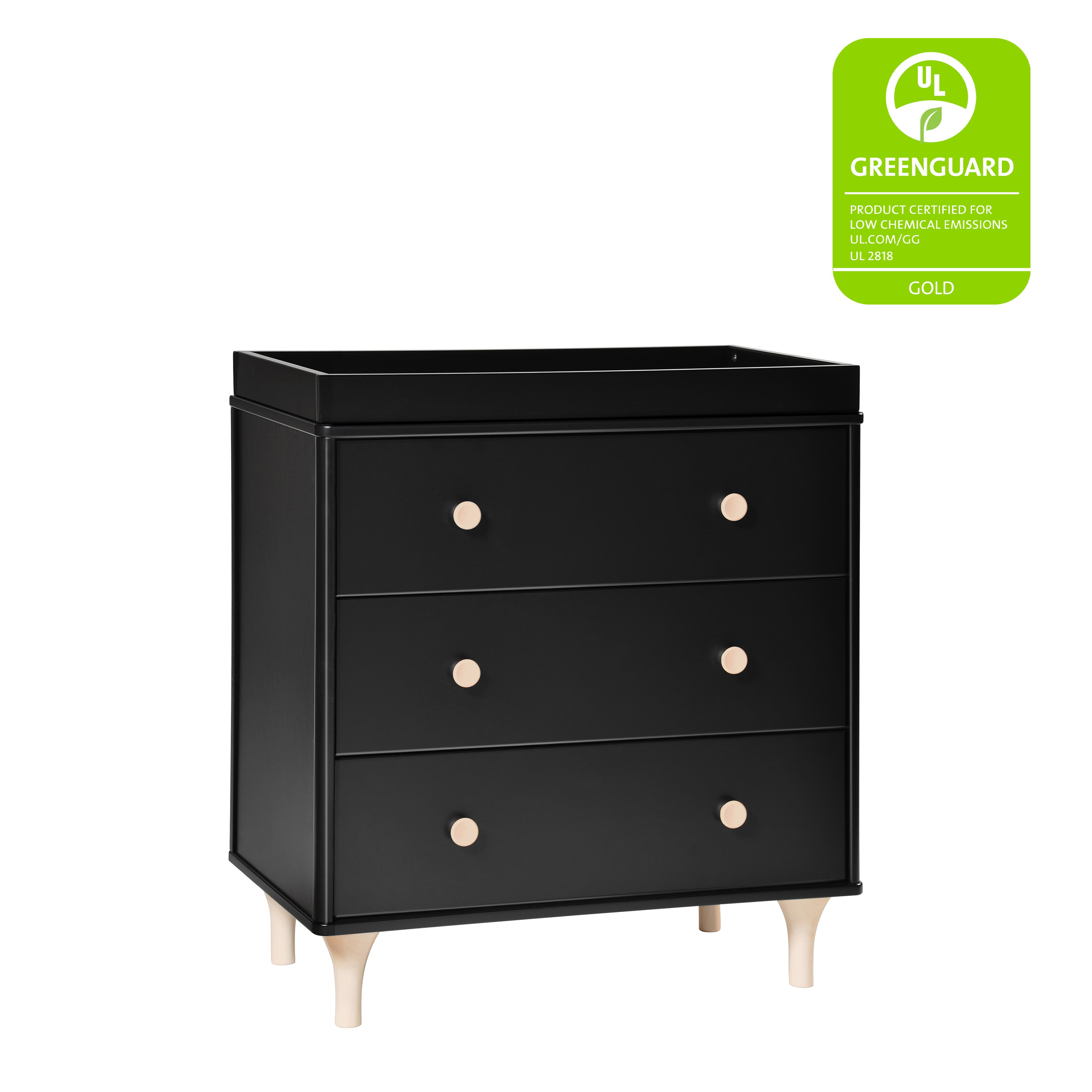 Babyletto Lolly 3-Drawer Changer Dresser with Removable Changing Tray | Lullabye Shop