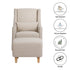 Babyletto Toco Swivel Glider and Ottoman in Eco-Performance Fabric | Water Repellent & Stain Resistant | Lullabye Shop