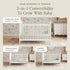 Namesake Liberty 3-in-1 Convertible Spindle Crib with Toddler Bed Conversion Kit | Lullabye Shop